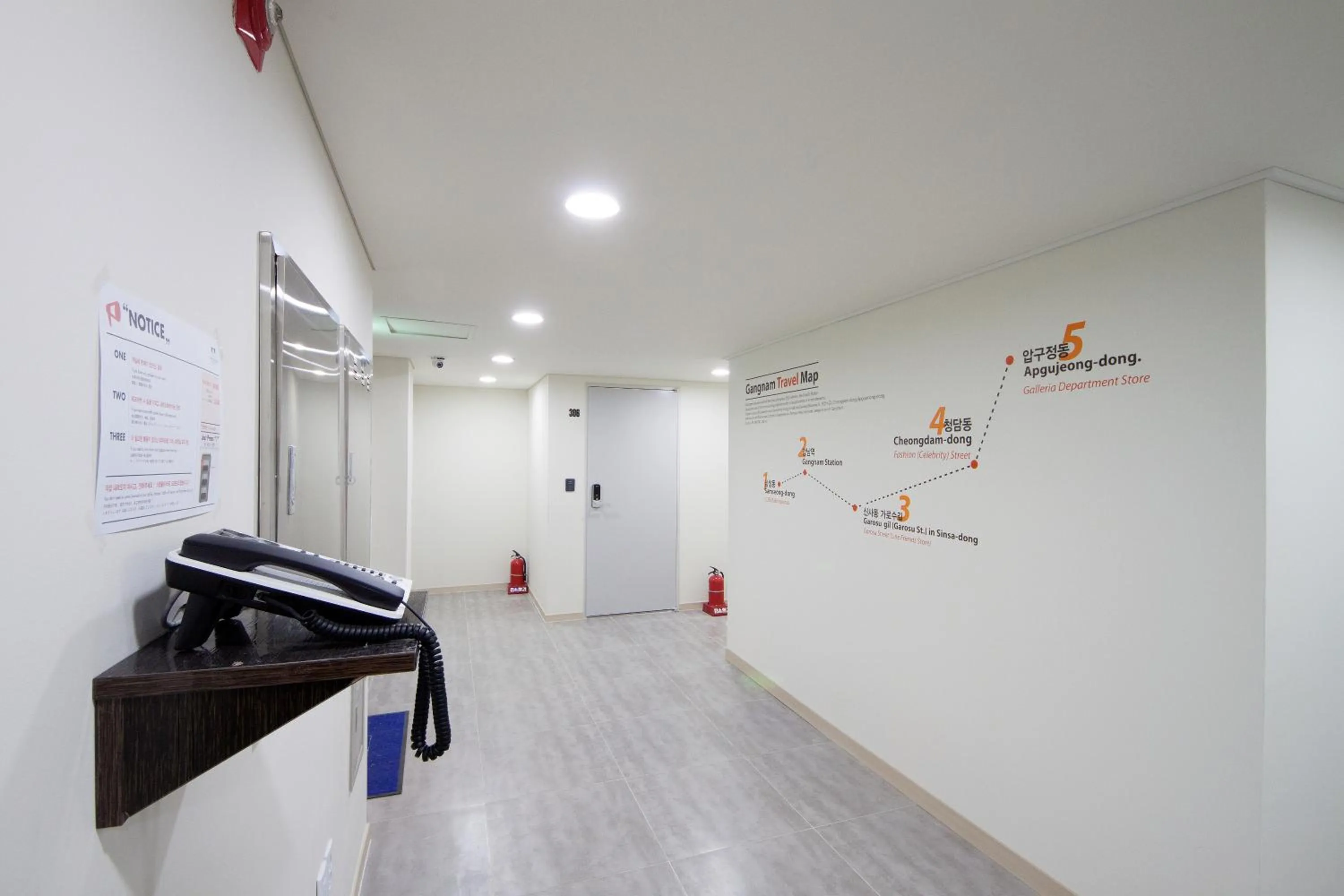 Area and facilities in K-Grand Hostel Gangnam1