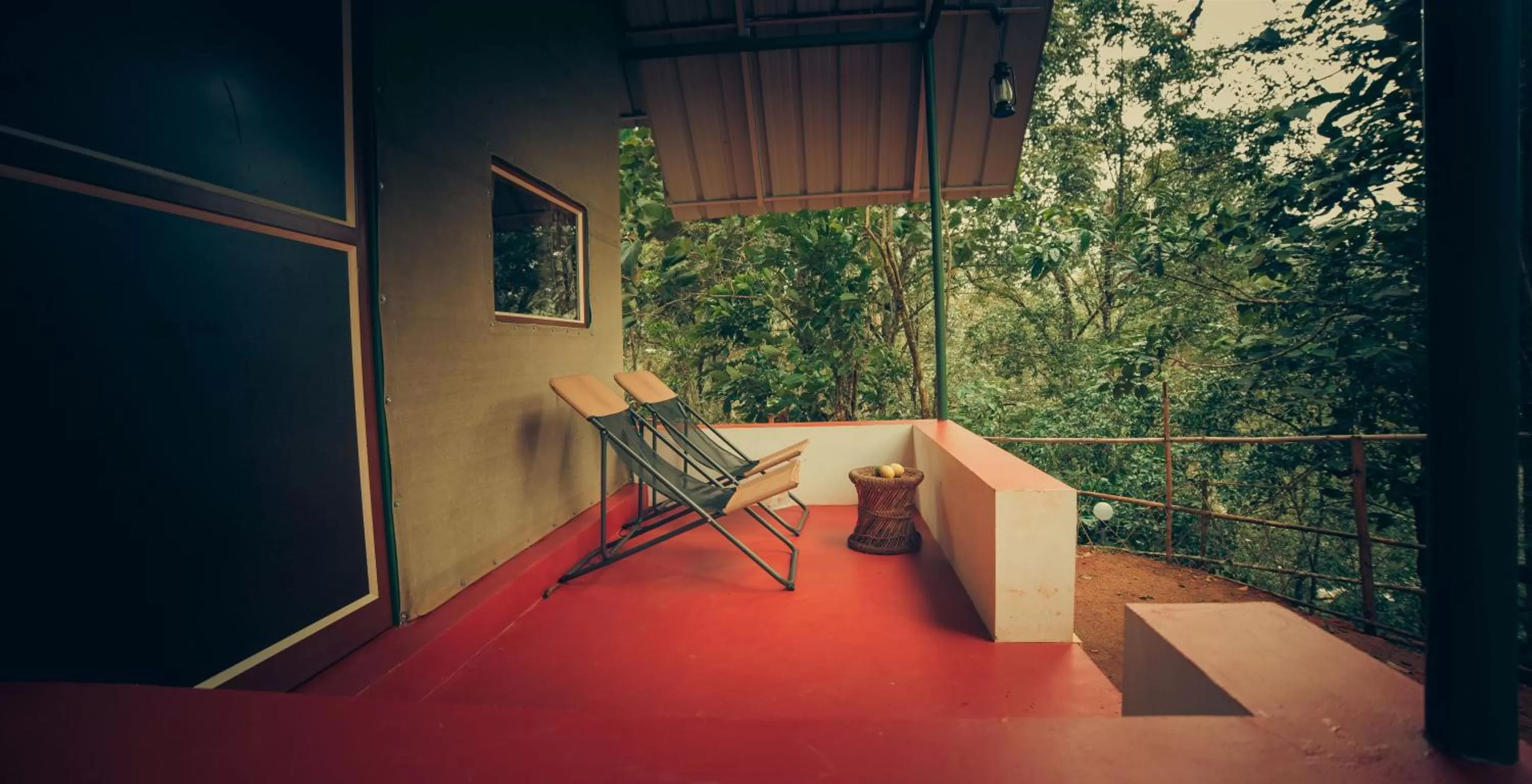 Balcony/Terrace in Ela Ecoland Nature Retreat