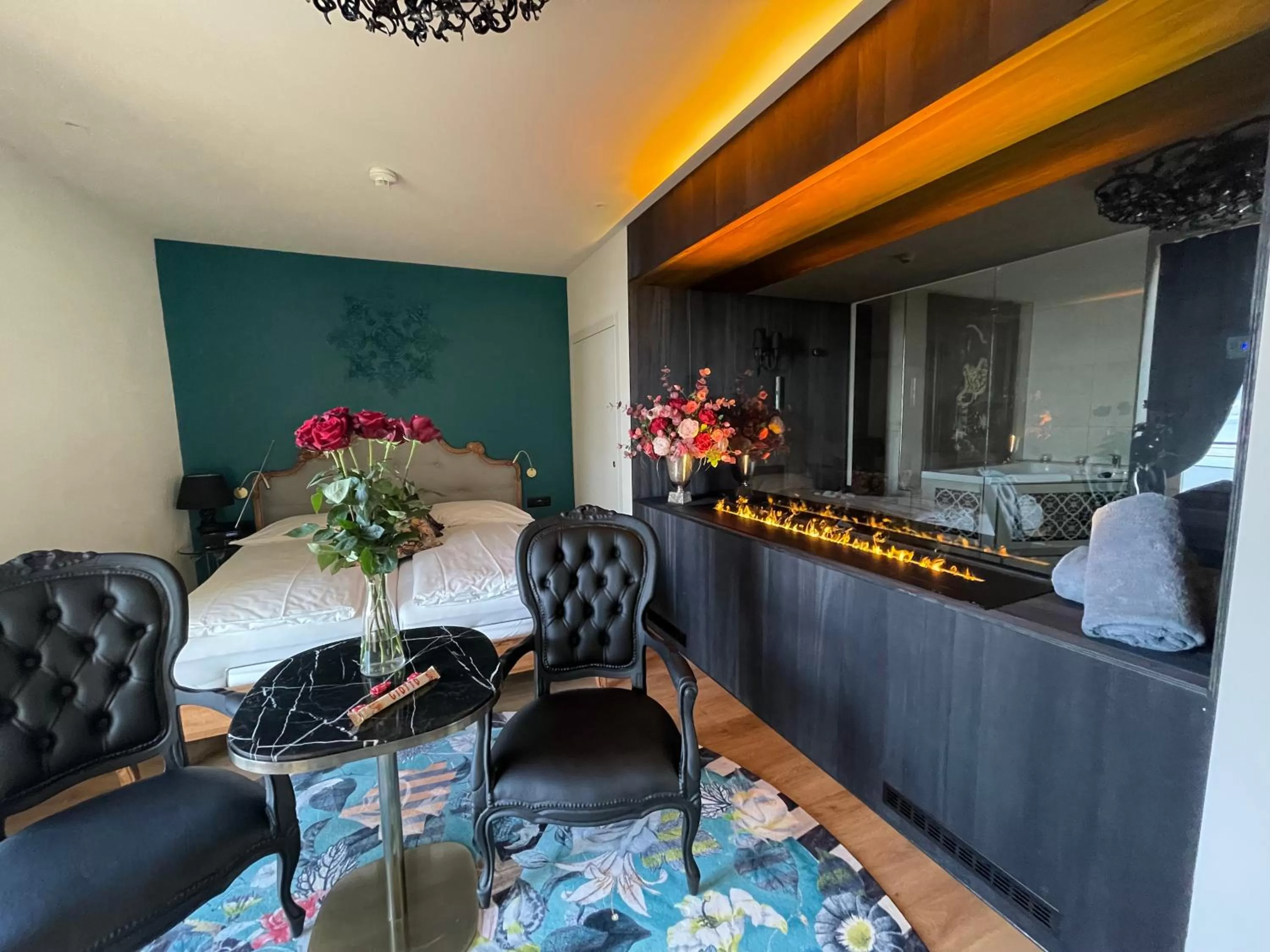 Living room in Hotel Murtenhof & Krone