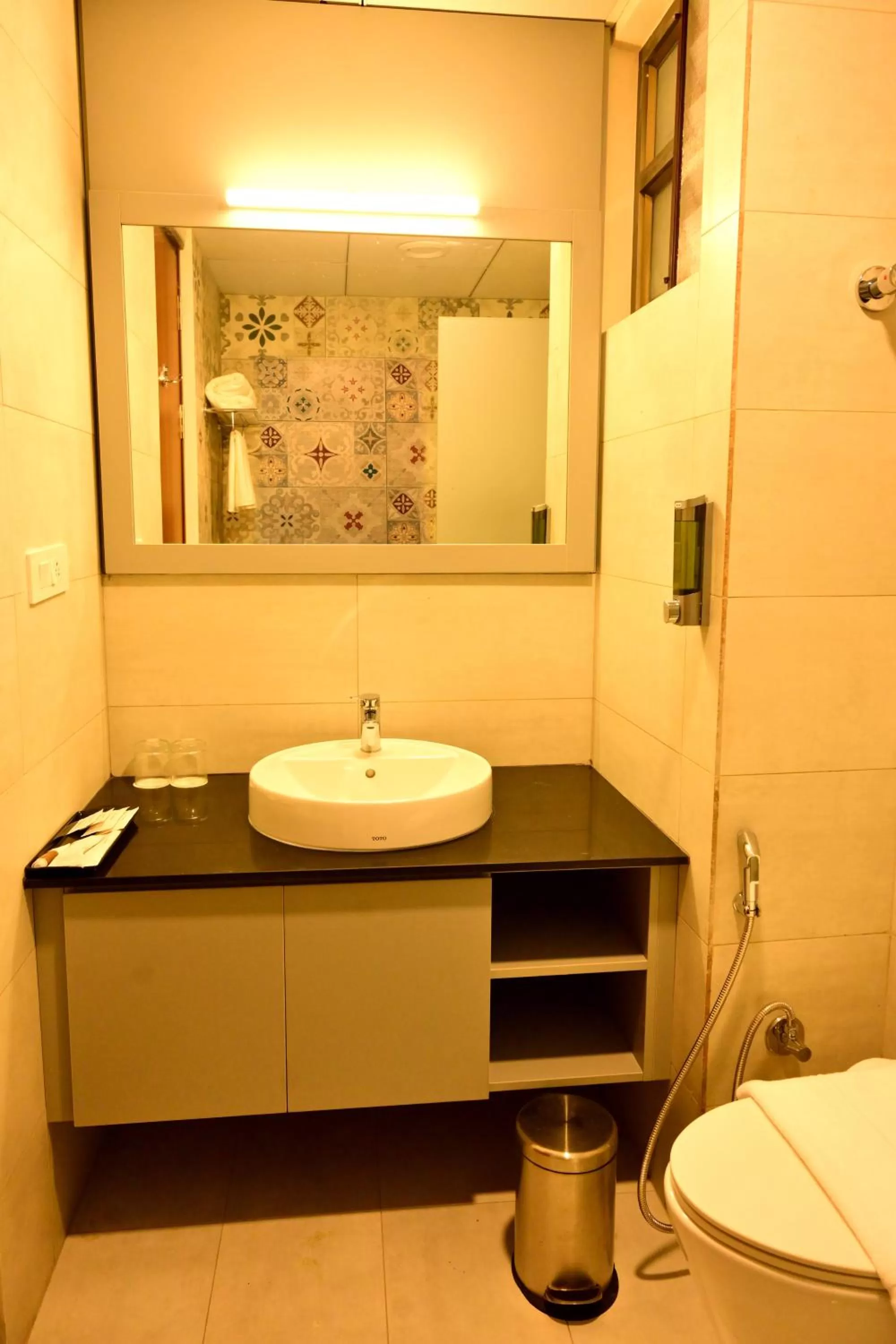 Bathroom in Clarks Inn Express, KRS road-Mandya, Mysore