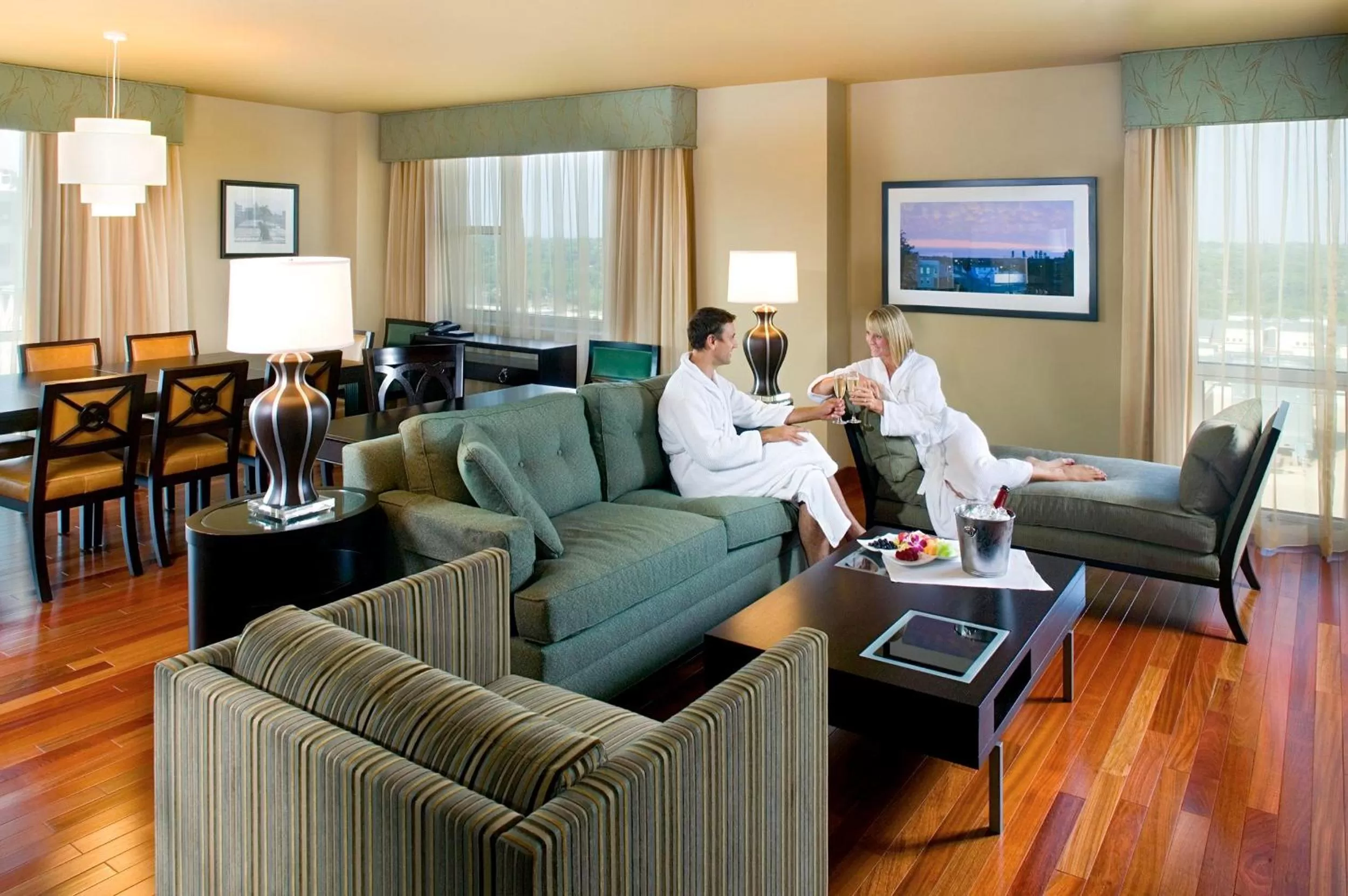 Living room in Heldrich Hotel and Conference Center