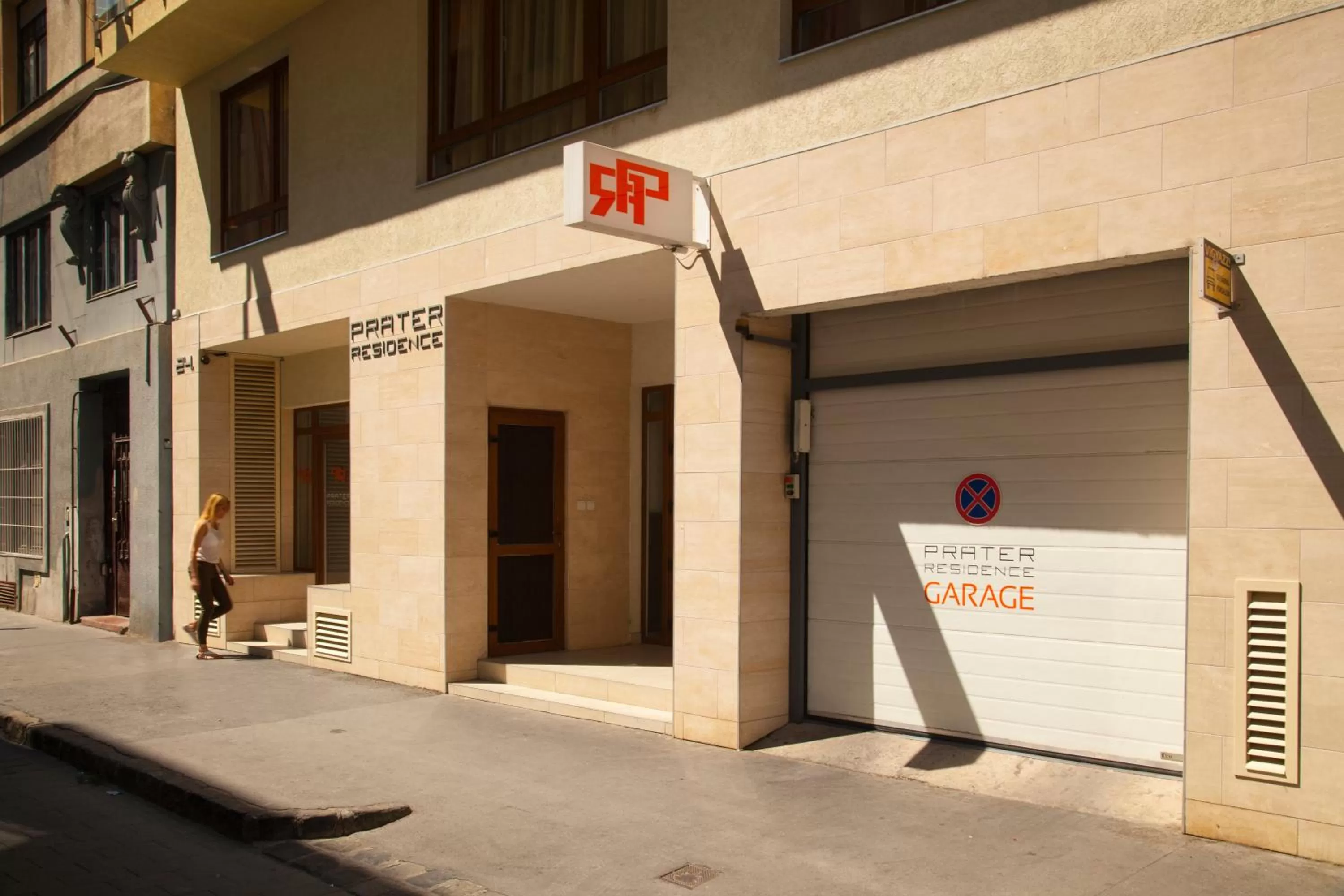 Facade/entrance in Prater Residence Aparthotel