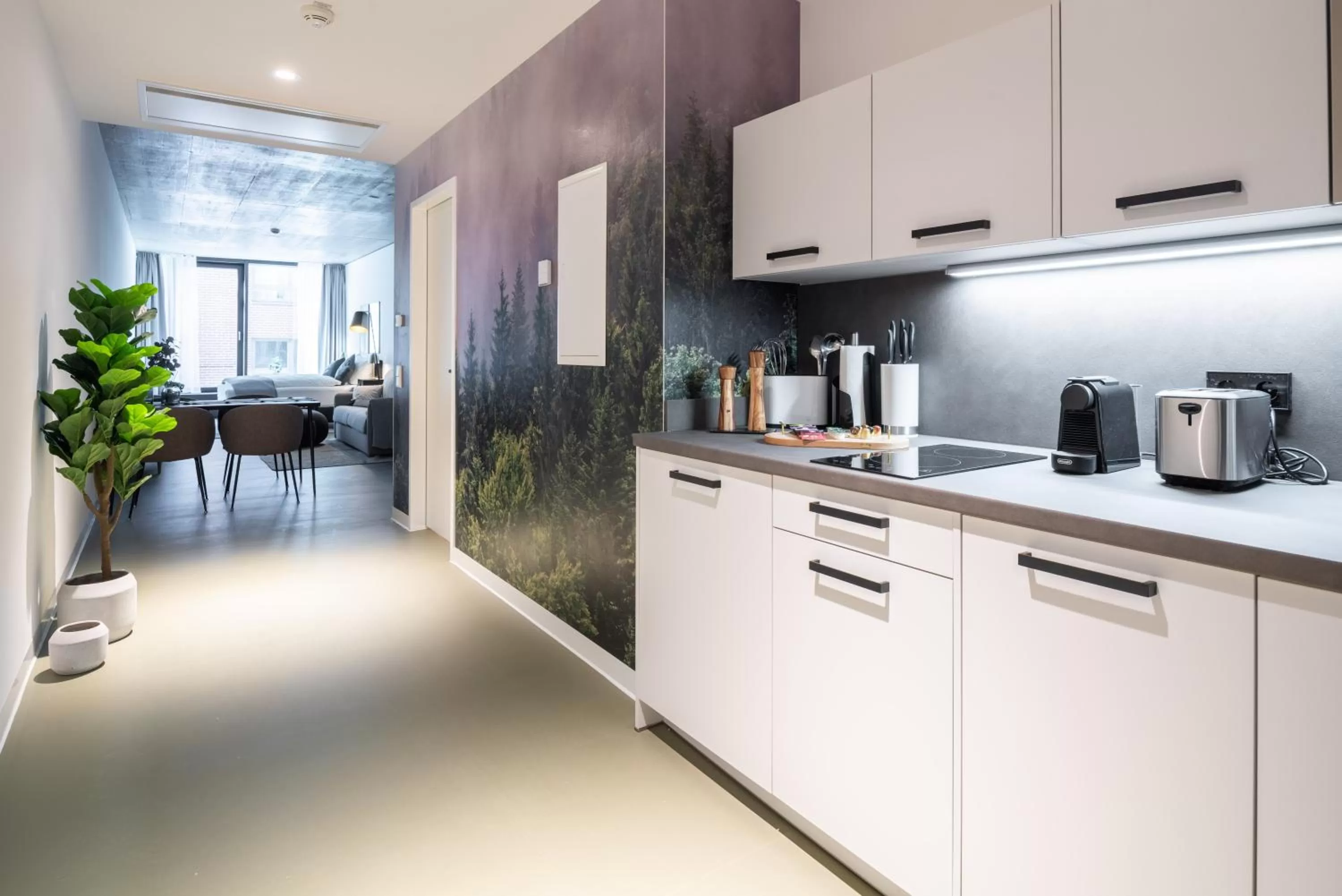 Coffee/tea facilities in Limehome Erfurt Maximilian Welsch Str