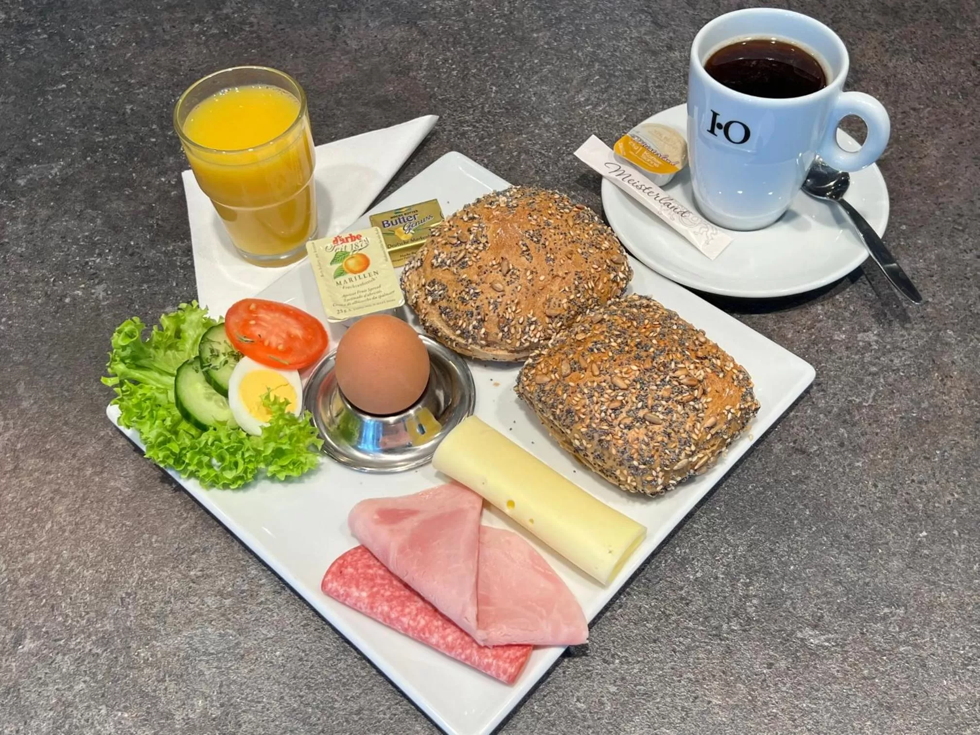 Breakfast in HeimatHerz Hotel Garni