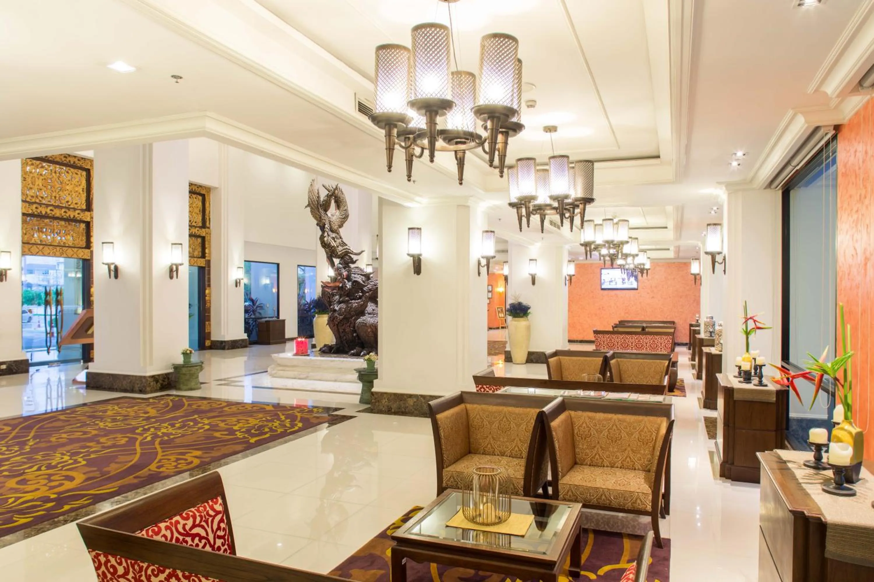 Lobby or reception in Mida Grande Hotel Dhavaravati Nakhon Pathom - SHA PLUS