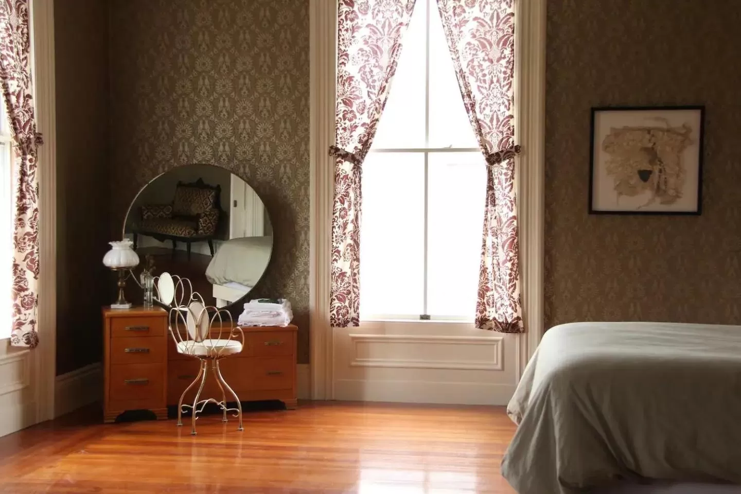 Seating Area in The Wedding Cake House