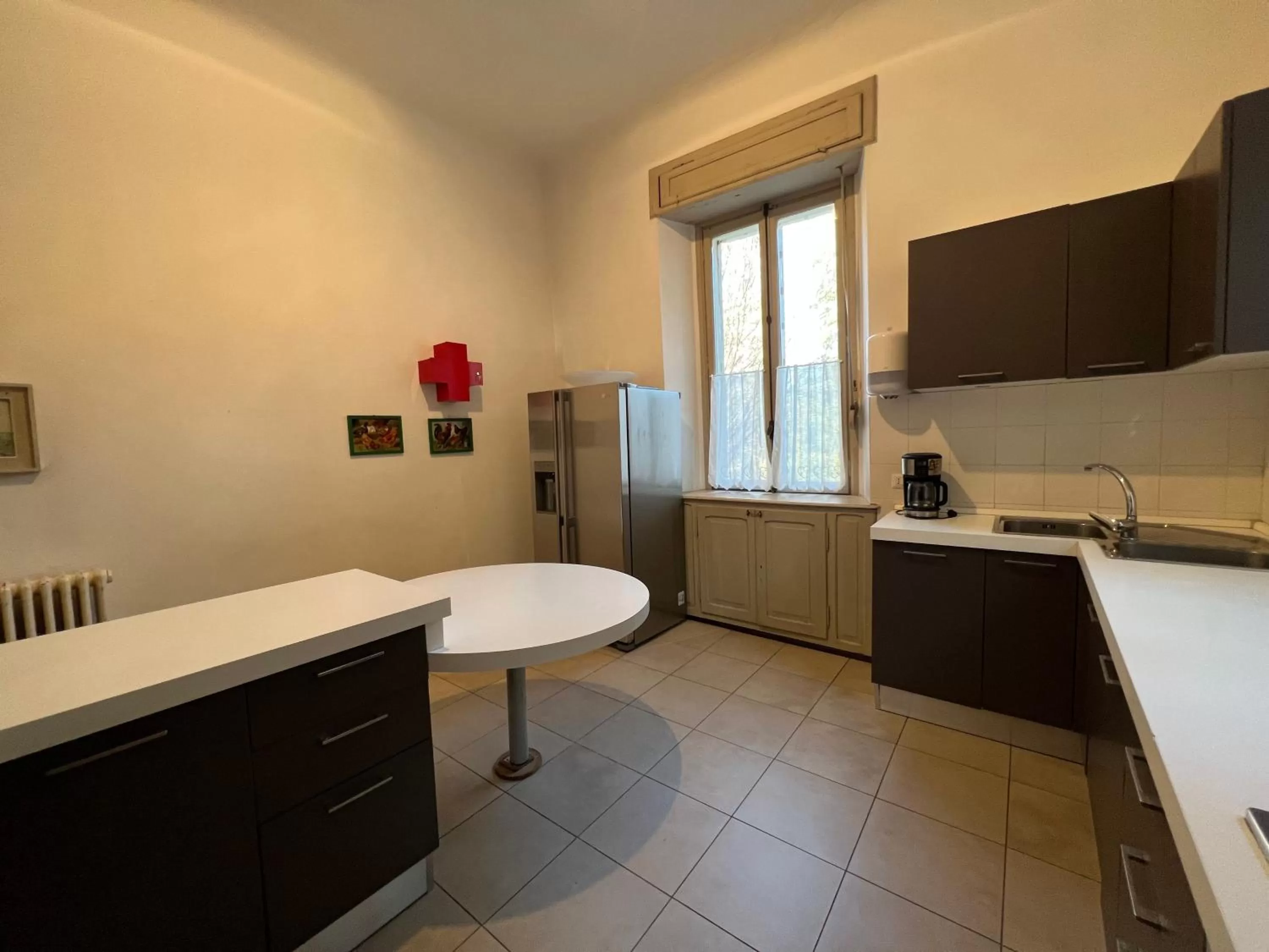 Kitchen or kitchenette in La Villa del Lago