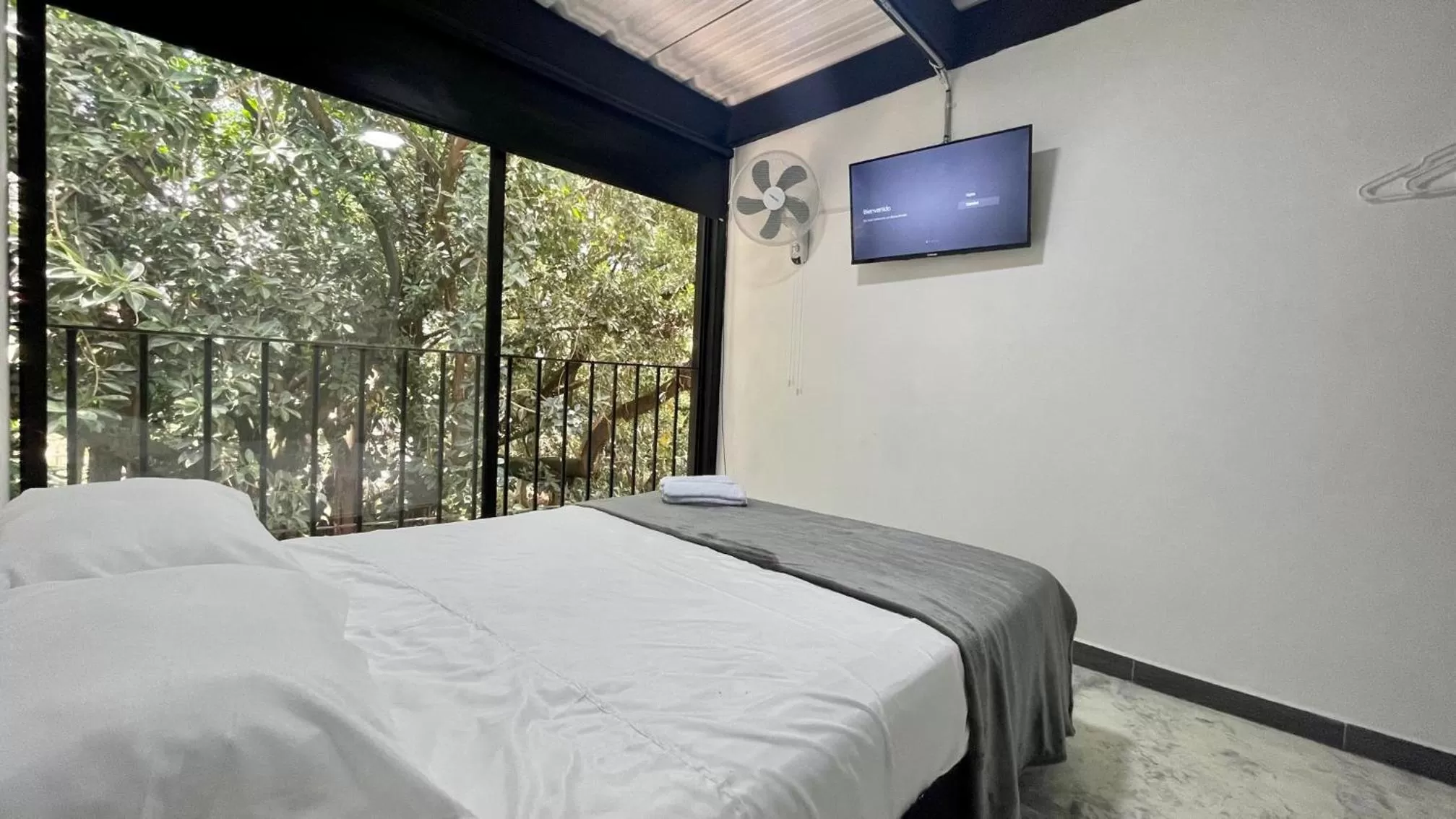 Bed in Hotel Casa Malibú