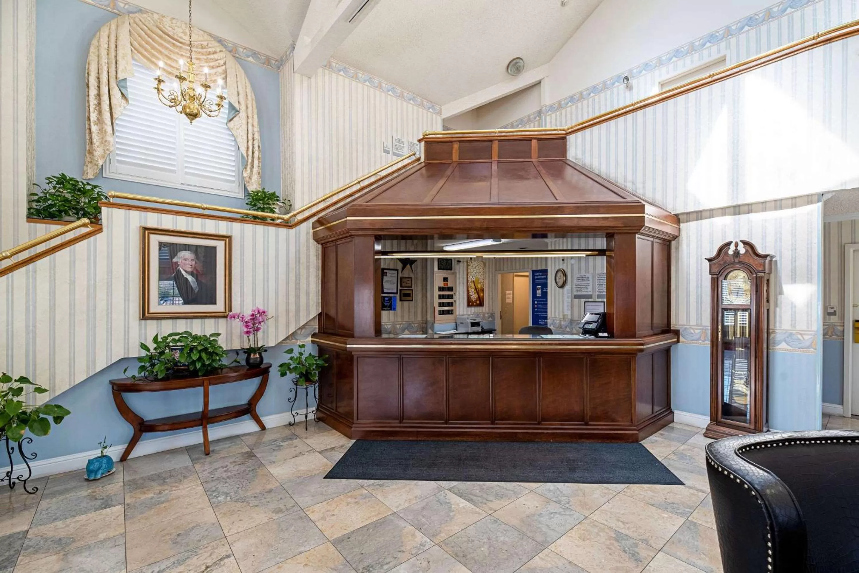 Lobby or reception in Clarion Inn Silicon Valley