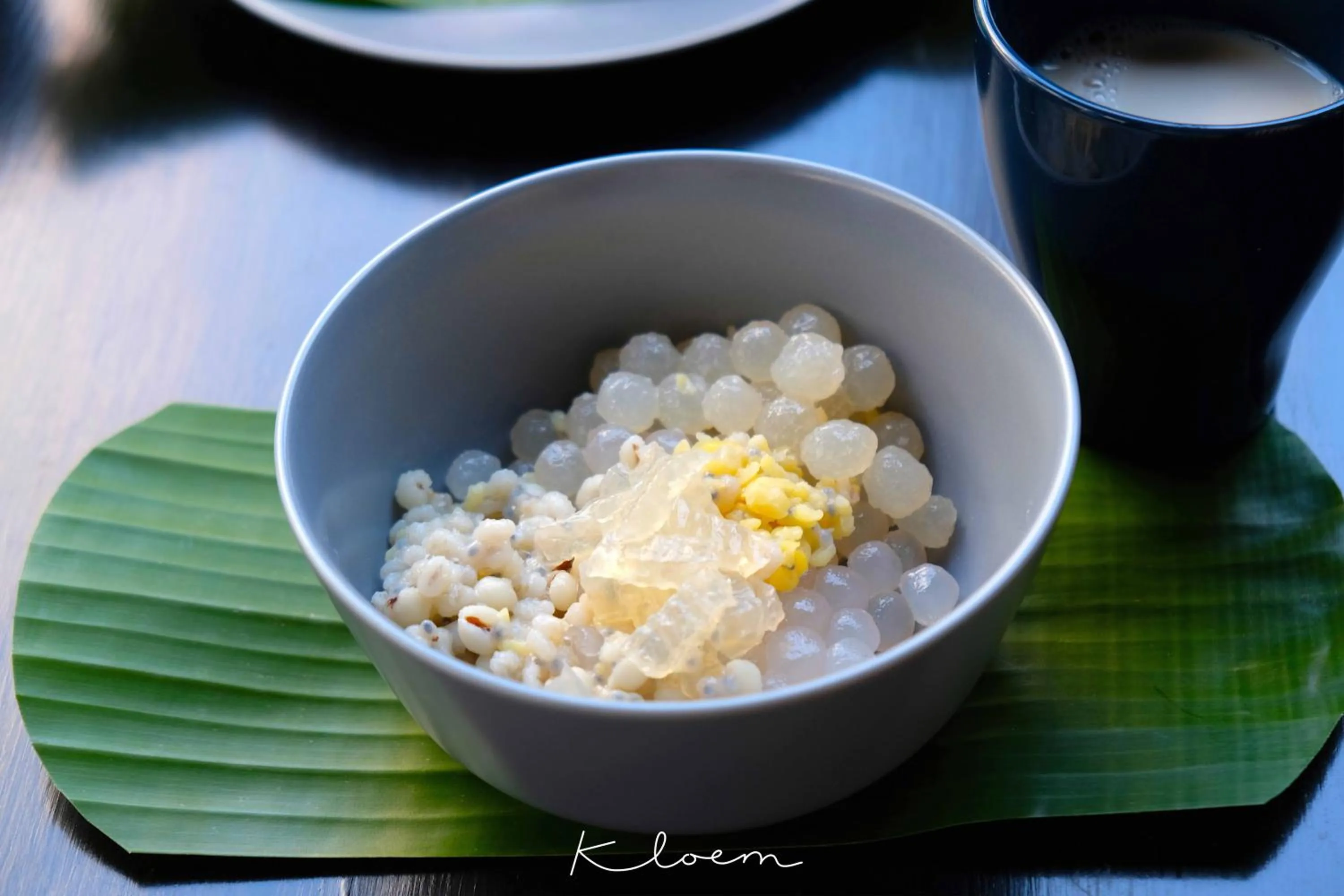 Food close-up in Kloem Hostel