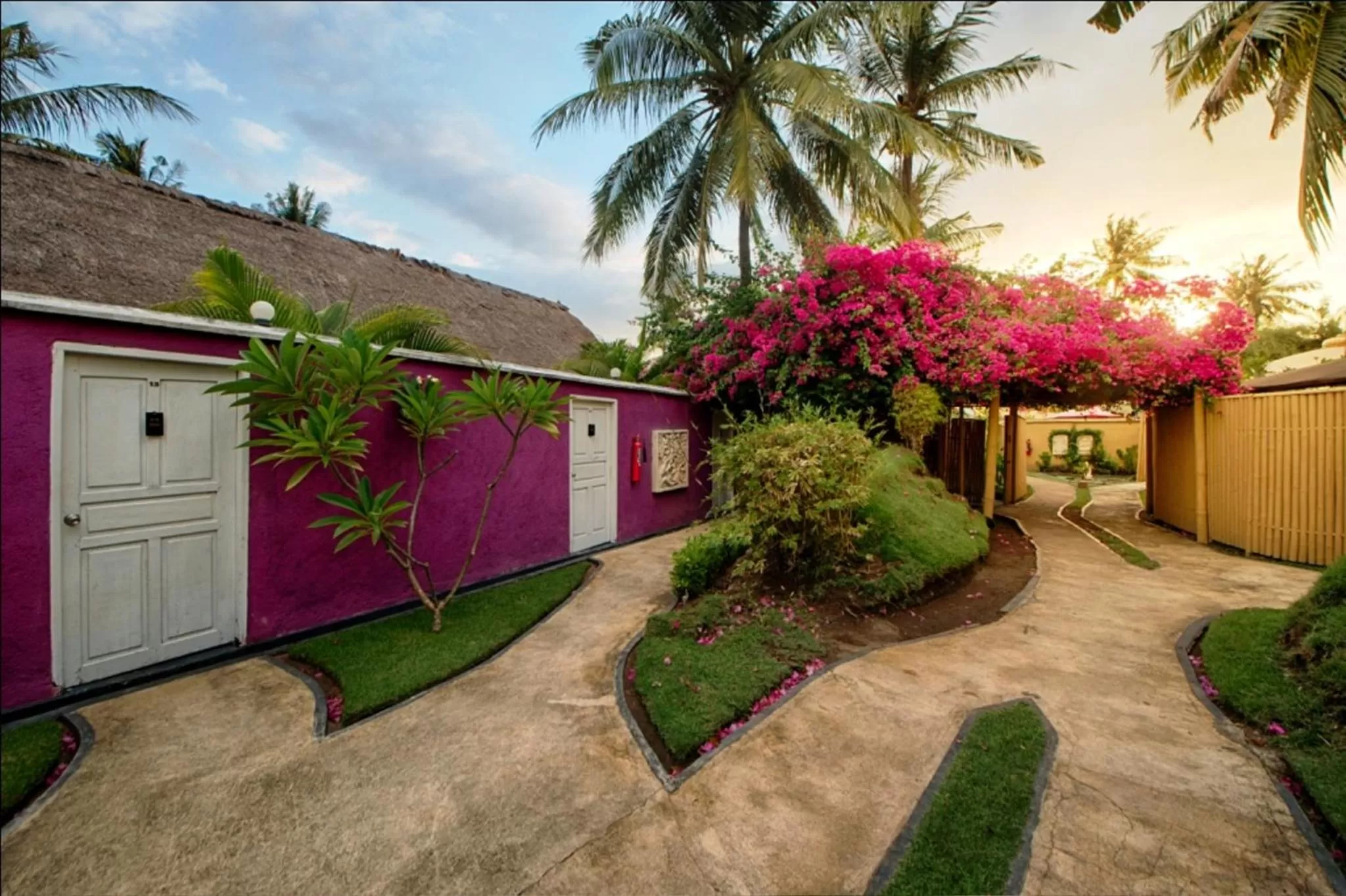 Garden view in Bel Air Resort