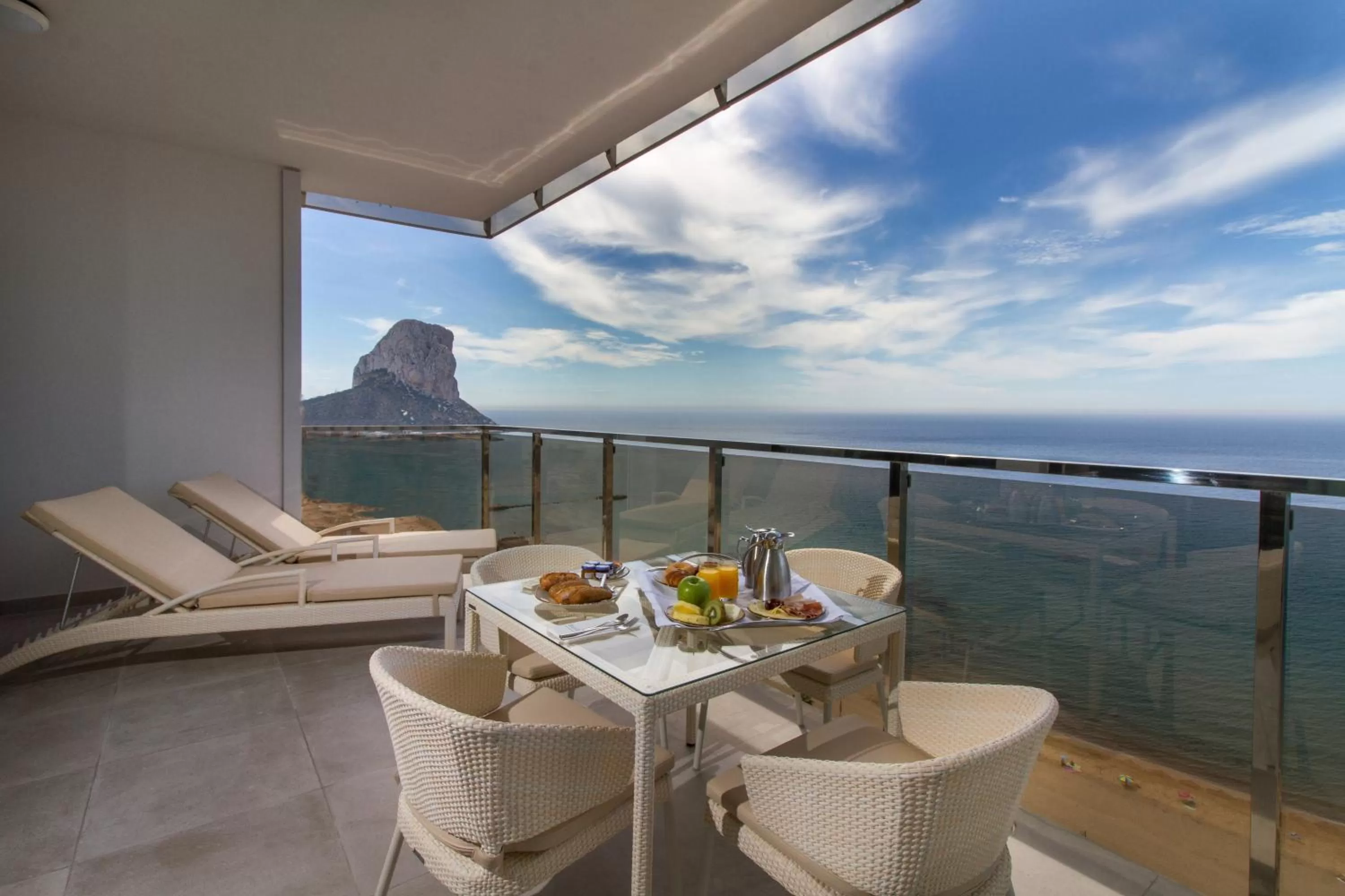 Balcony/Terrace in ESTIMAR Calpe Suitopia
