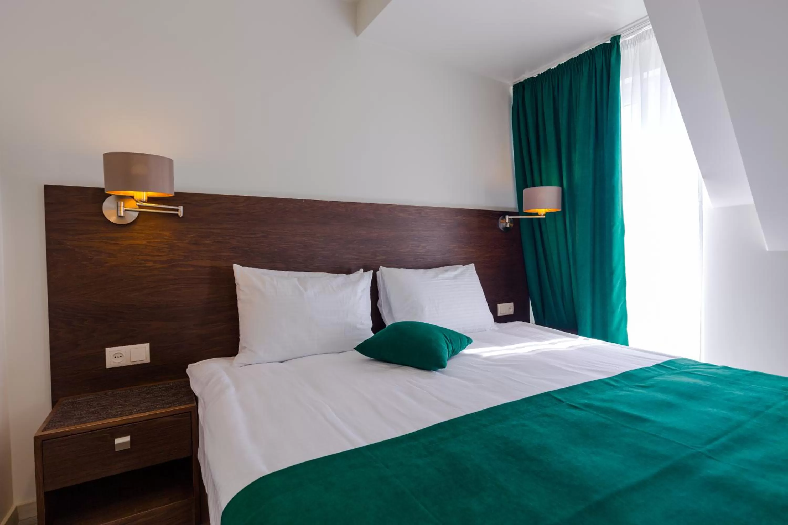 Bed in Hotel BLOOM Batumi