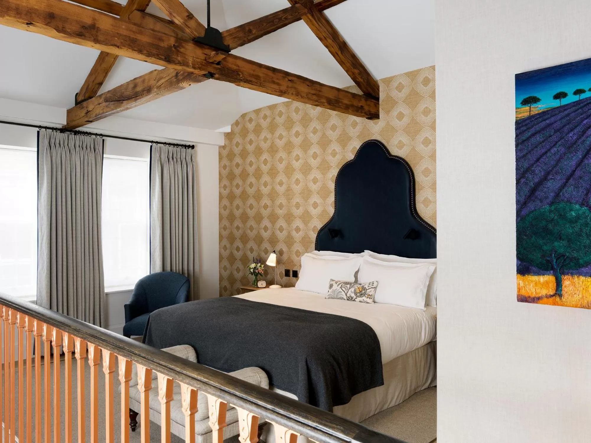 Bedroom, Bed in The Stafford London