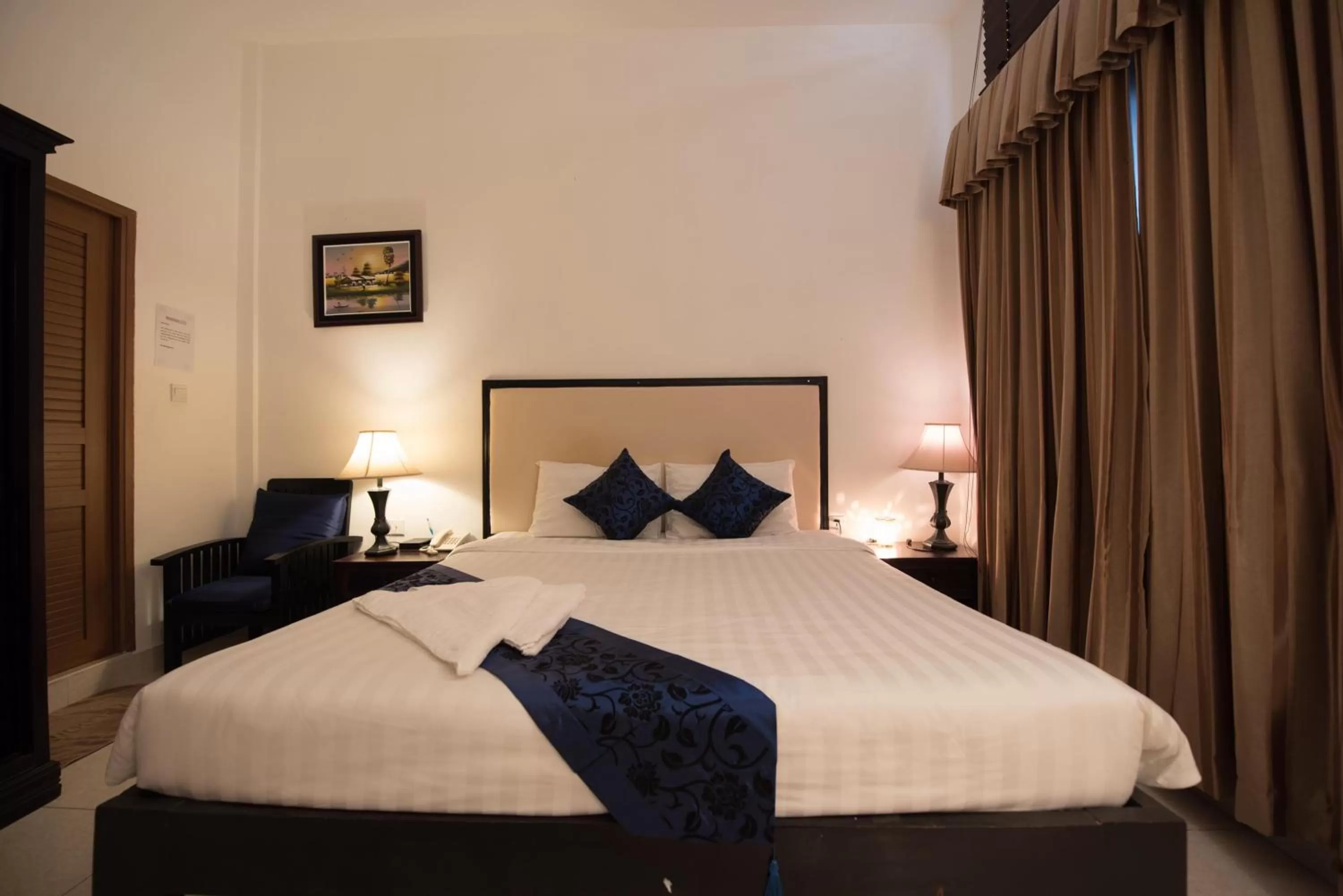 Bed in Homesyn Hotel