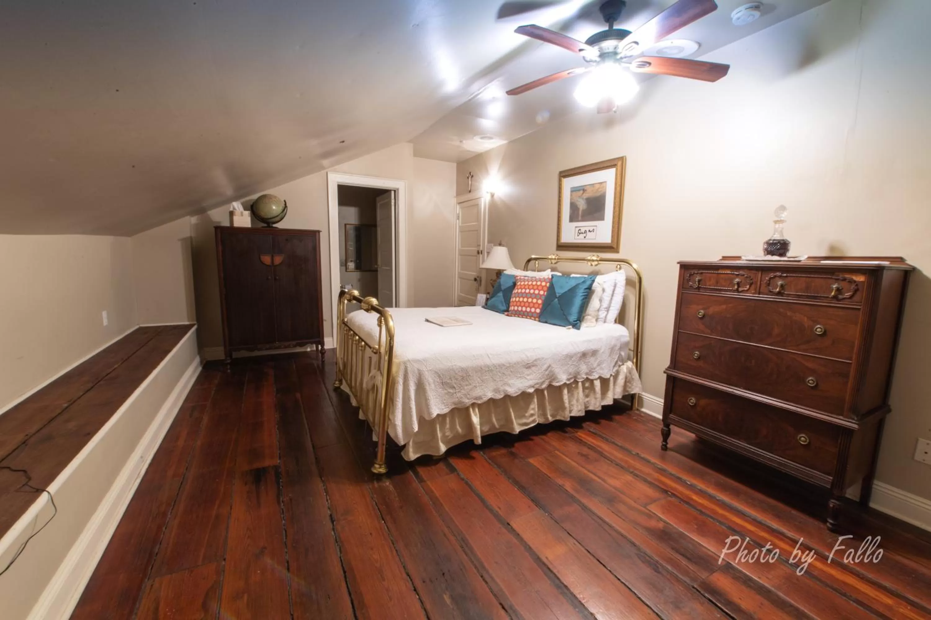 Bedroom, Bed in Edgar Degas House Historic Home and Museum