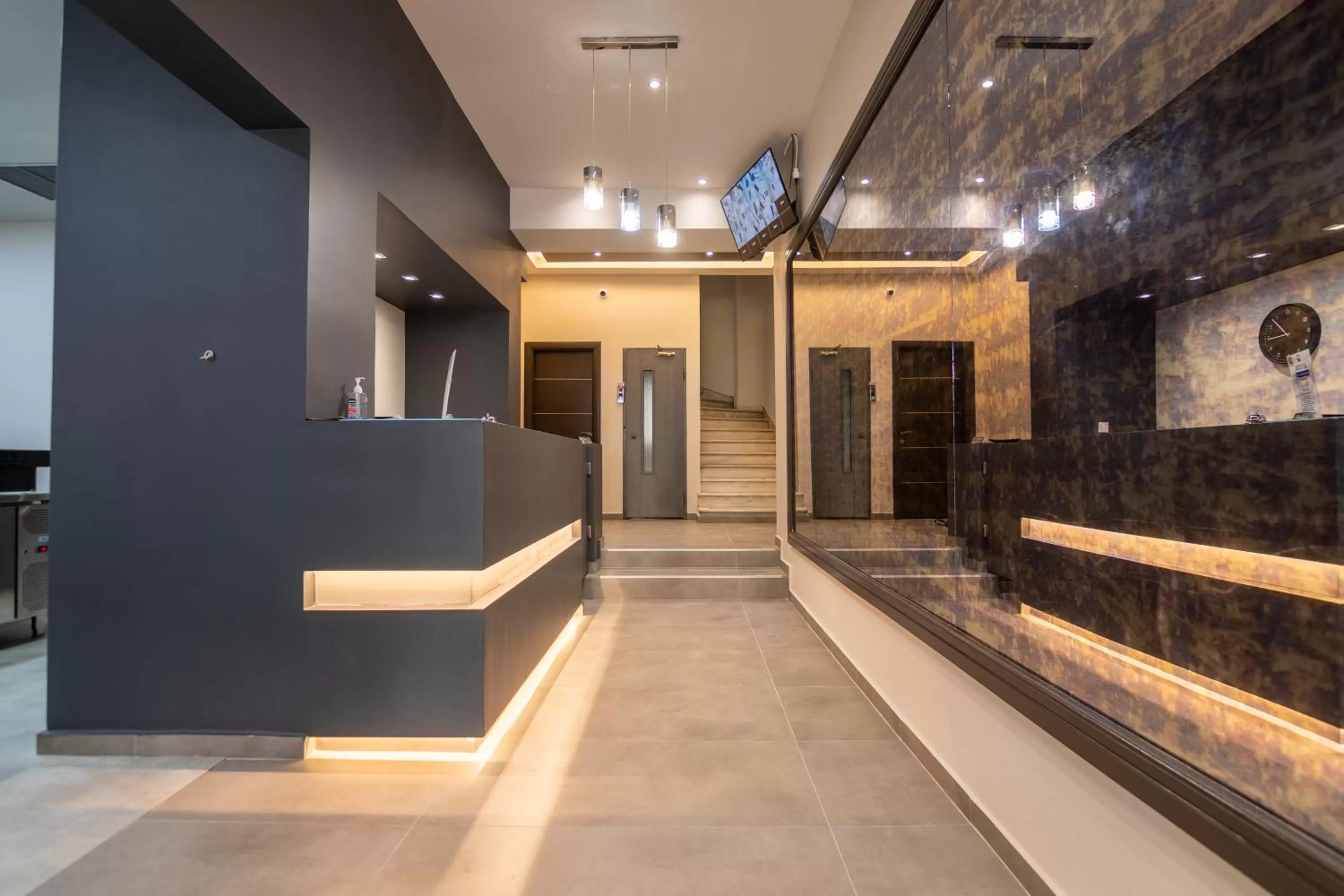 Lobby or reception in New Amaryllis Hotel