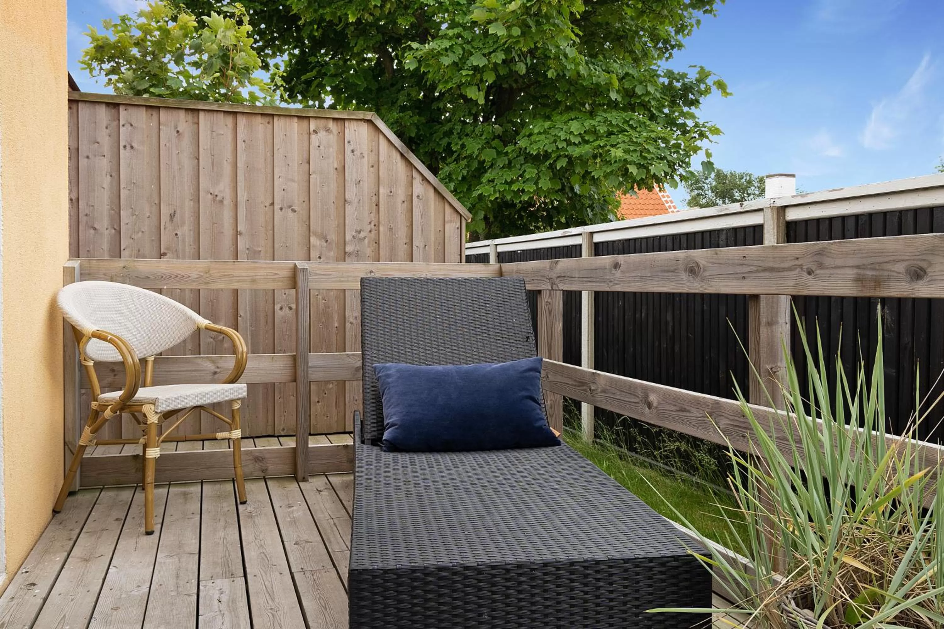 Patio in Skagen Harbour Hotel