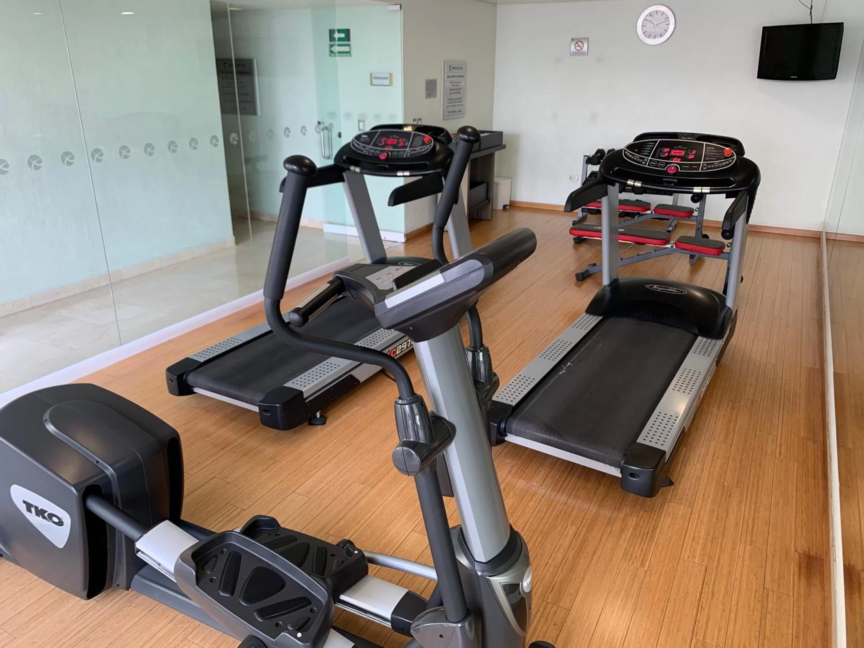 Fitness centre/facilities in Hotel Mercury Inn