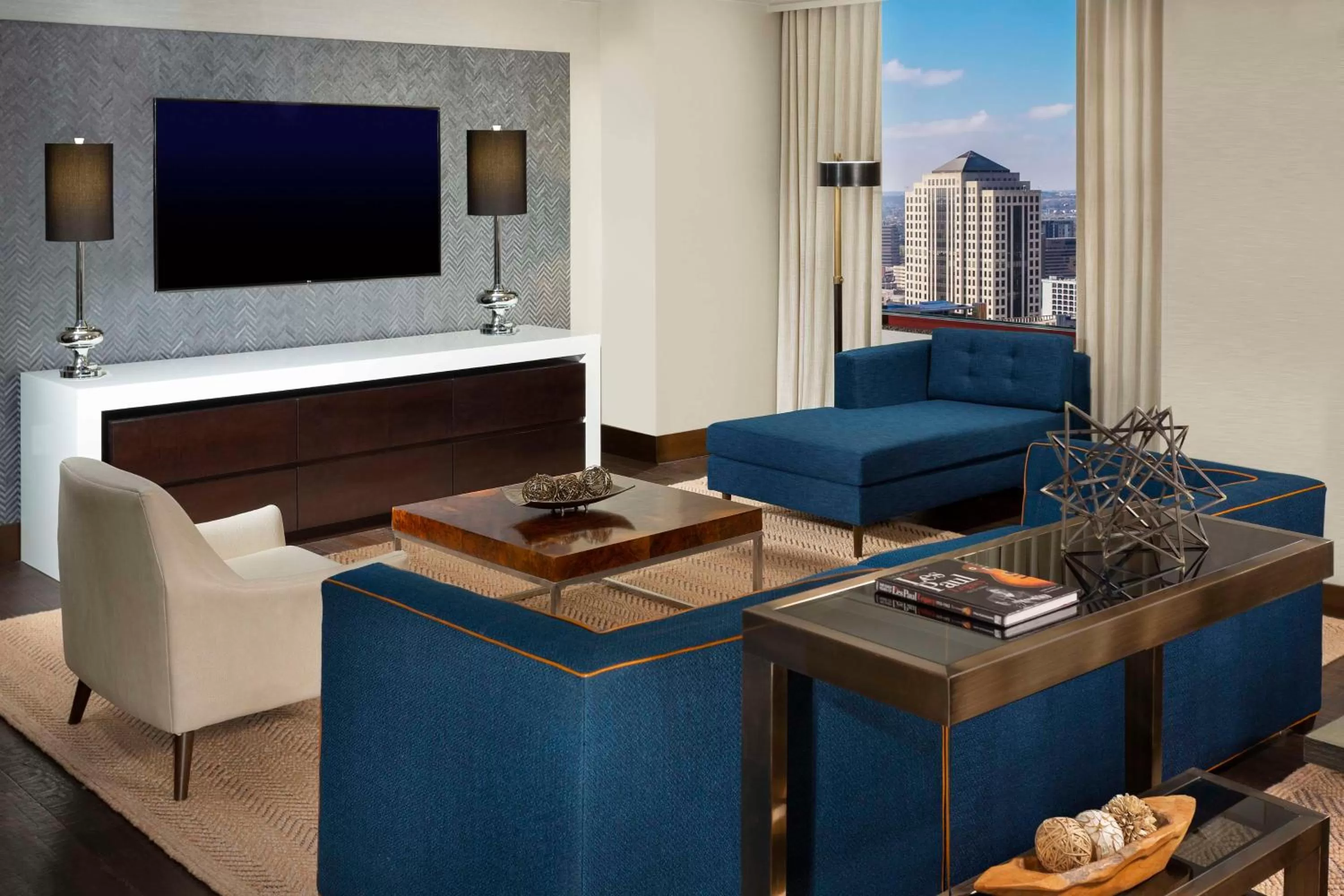 Living room in Hilton Austin