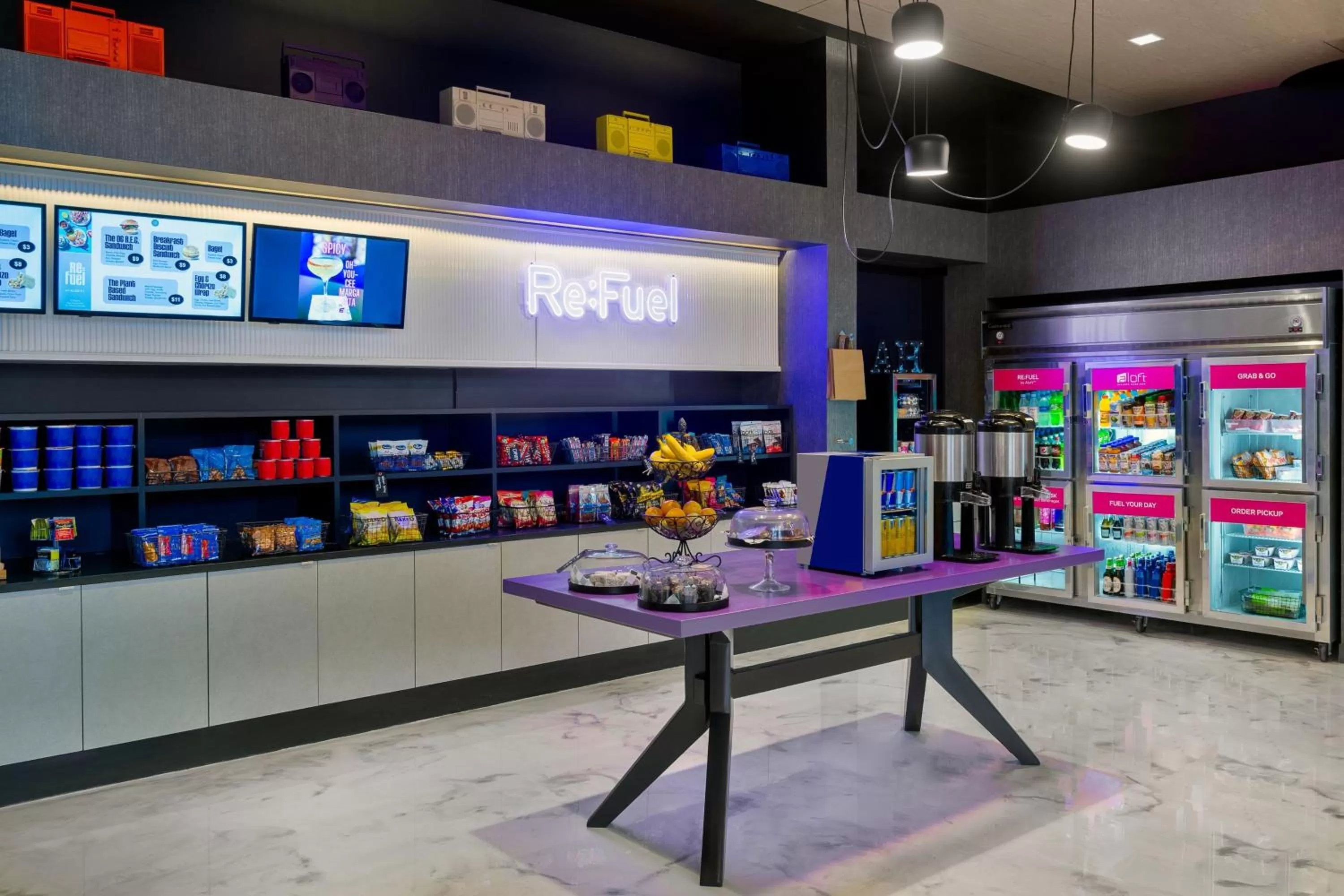 Breakfast in Aloft Orlando Downtown