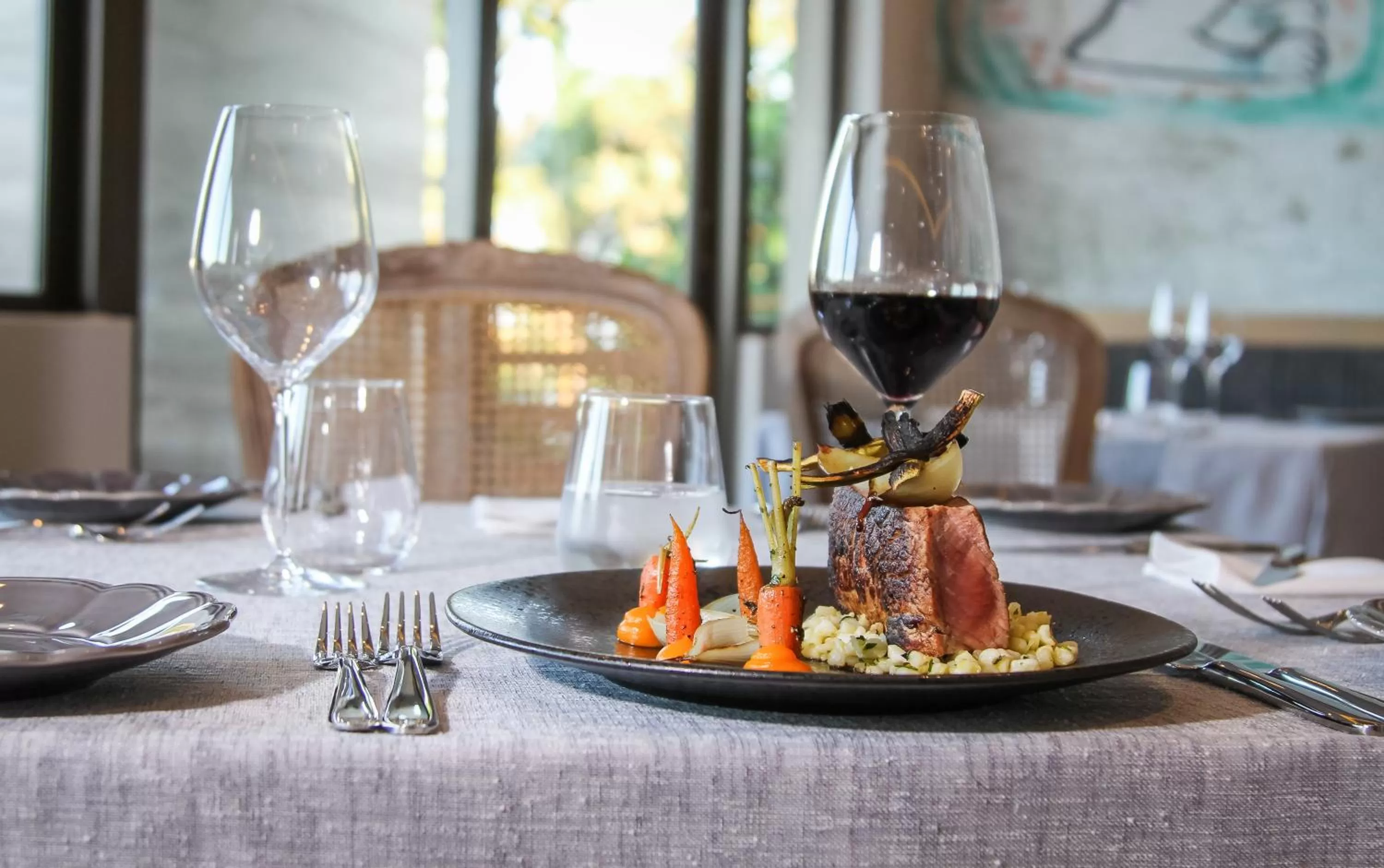 Food close-up in Endless Horizons Boutique Hotel