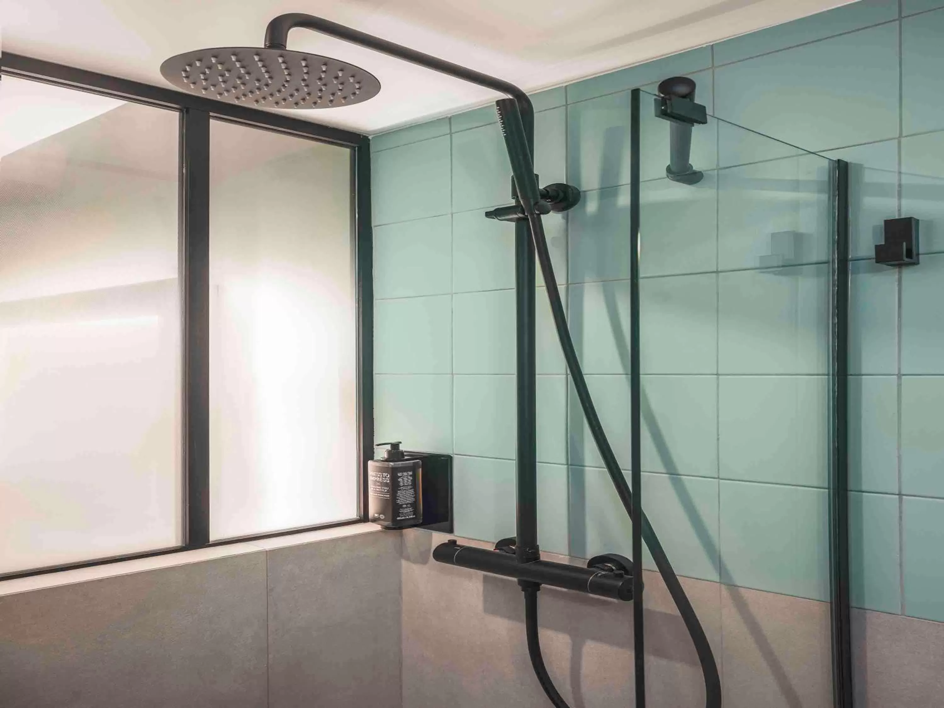 Bathroom in ibis Styles Paris Montmartre Nord