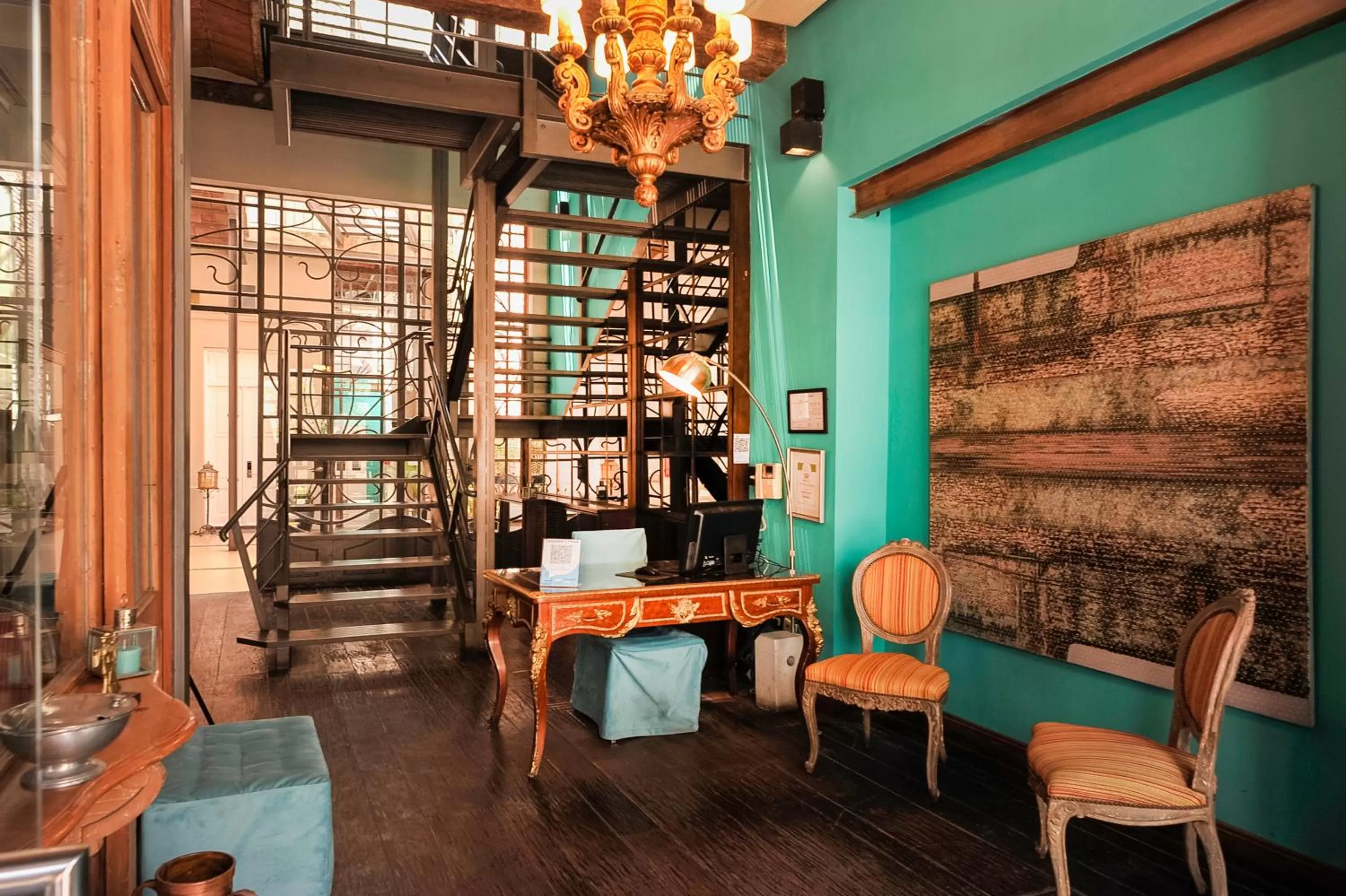 Lobby or reception in San Telmo Suites