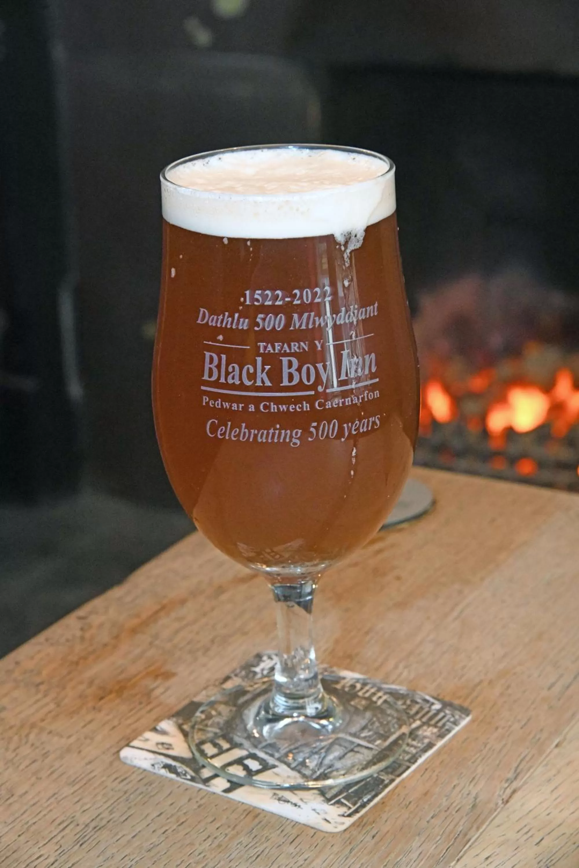 Lounge or bar in The Black Boy Inn