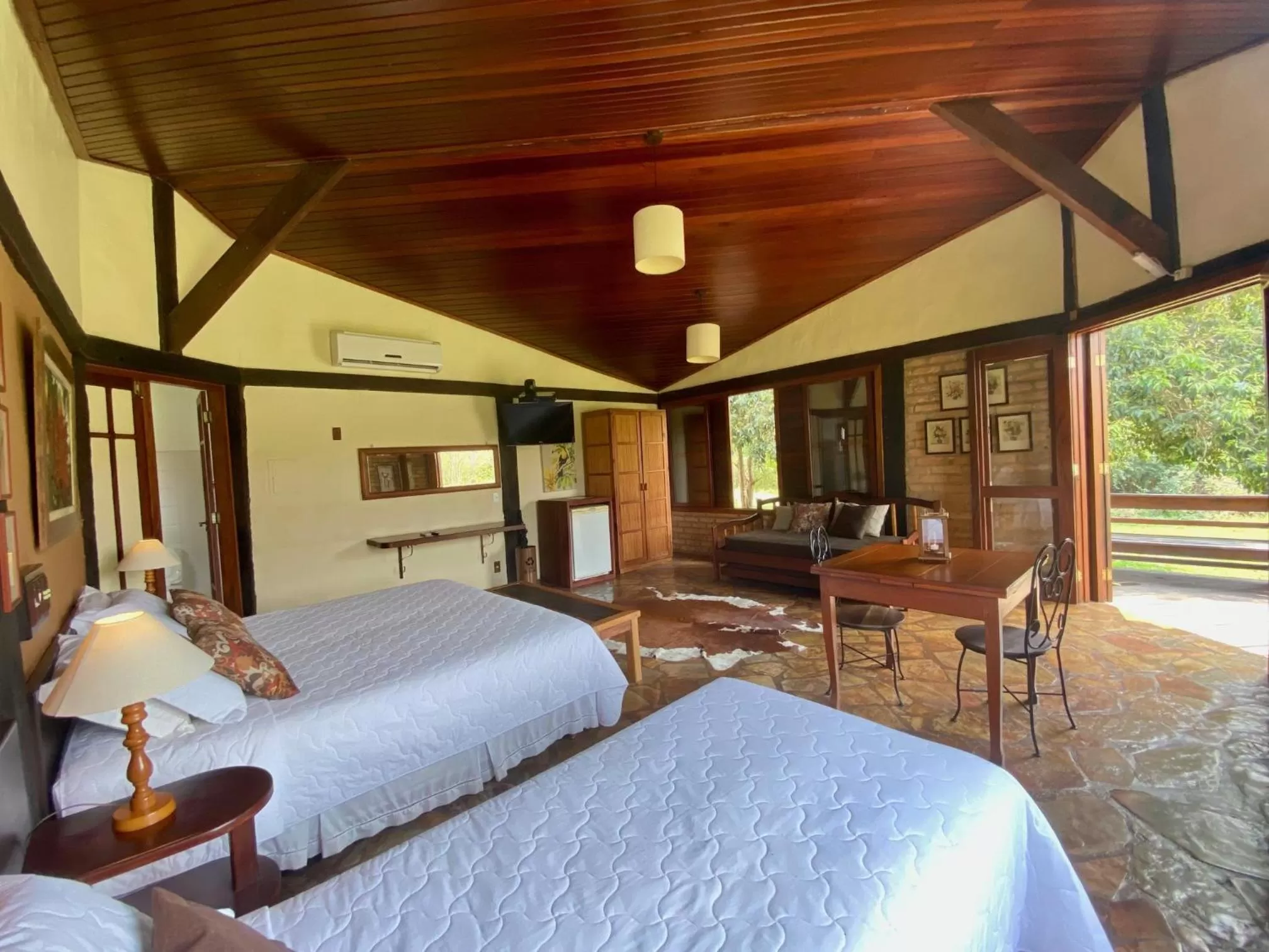 Bed in Hotel Santa Esmeralda