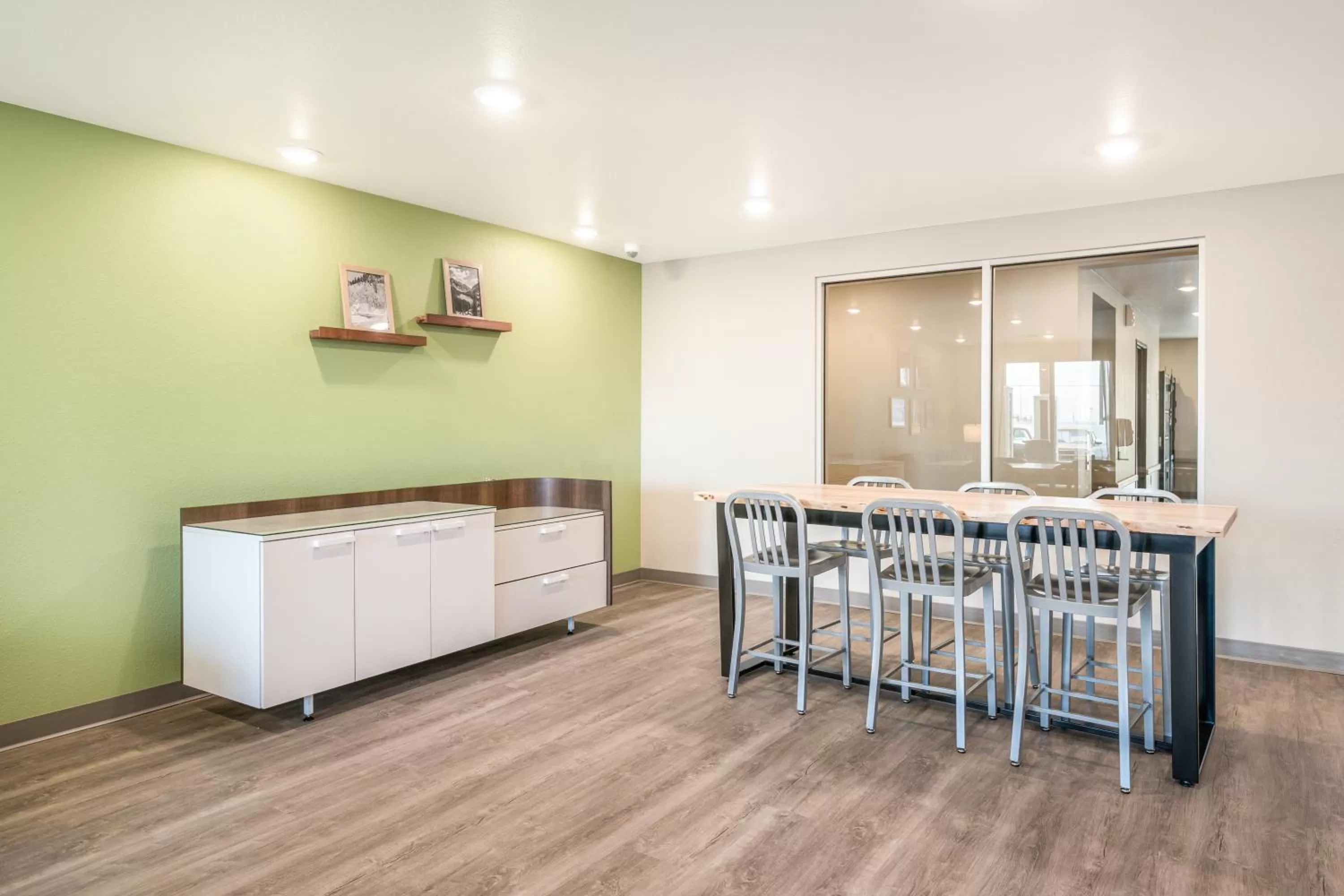 Lobby or reception in WoodSpring Suites Broomfield-Westminster