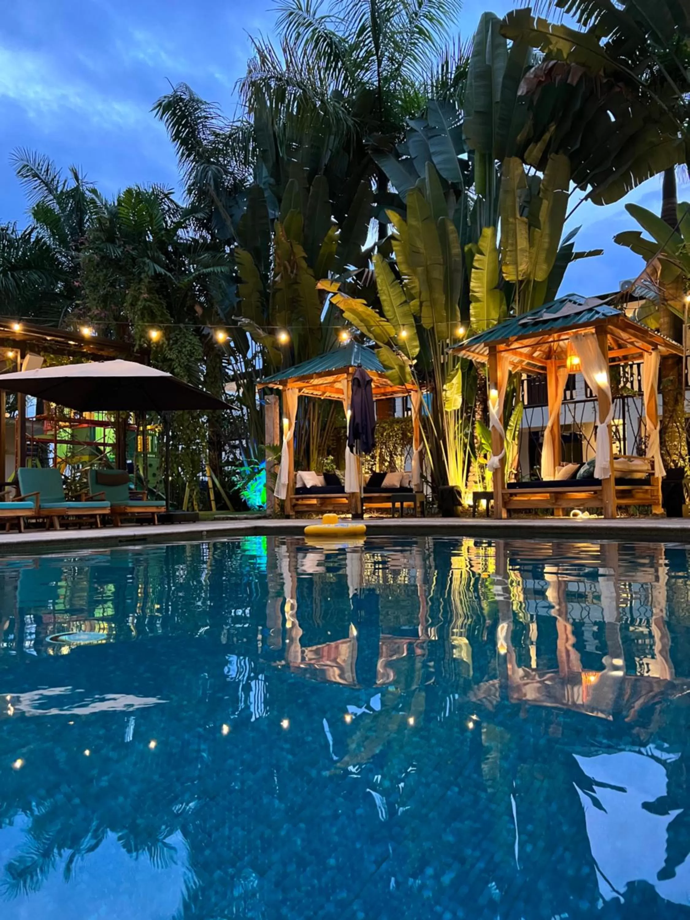 Swimming pool in Oceano Boutique Hotel & Bistró