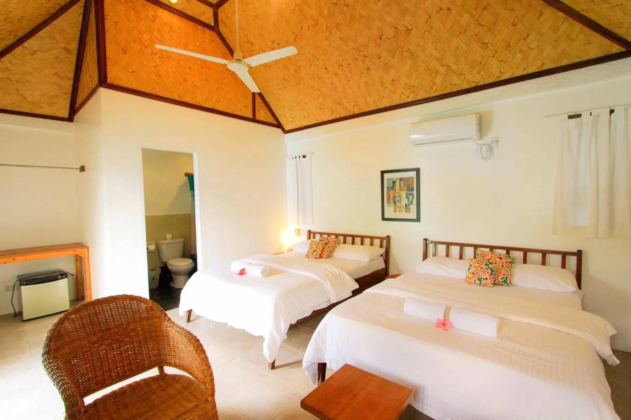 Bed in Sunz en Coron Resort