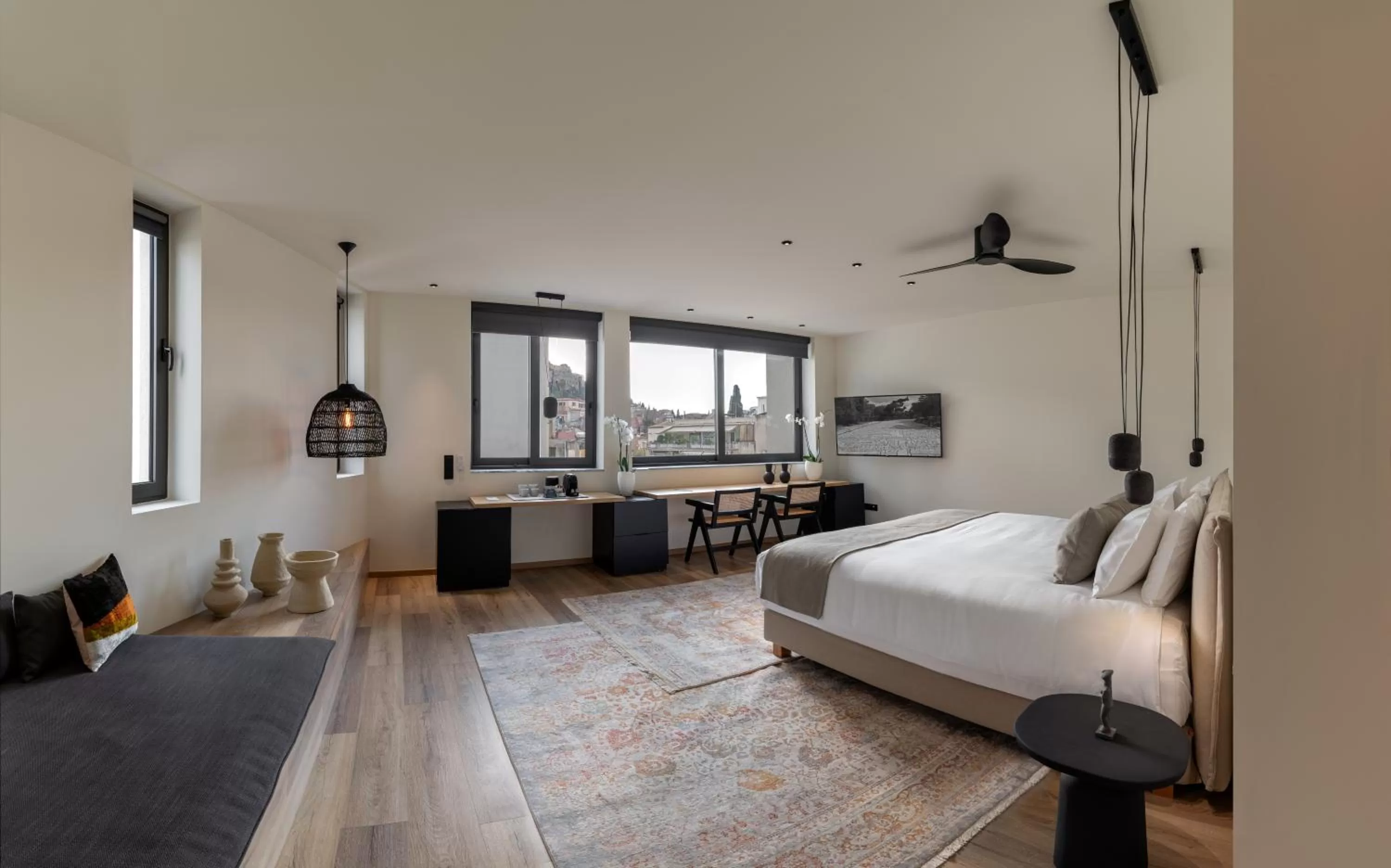 View (from property/room), Bed in Athens Woo Suites