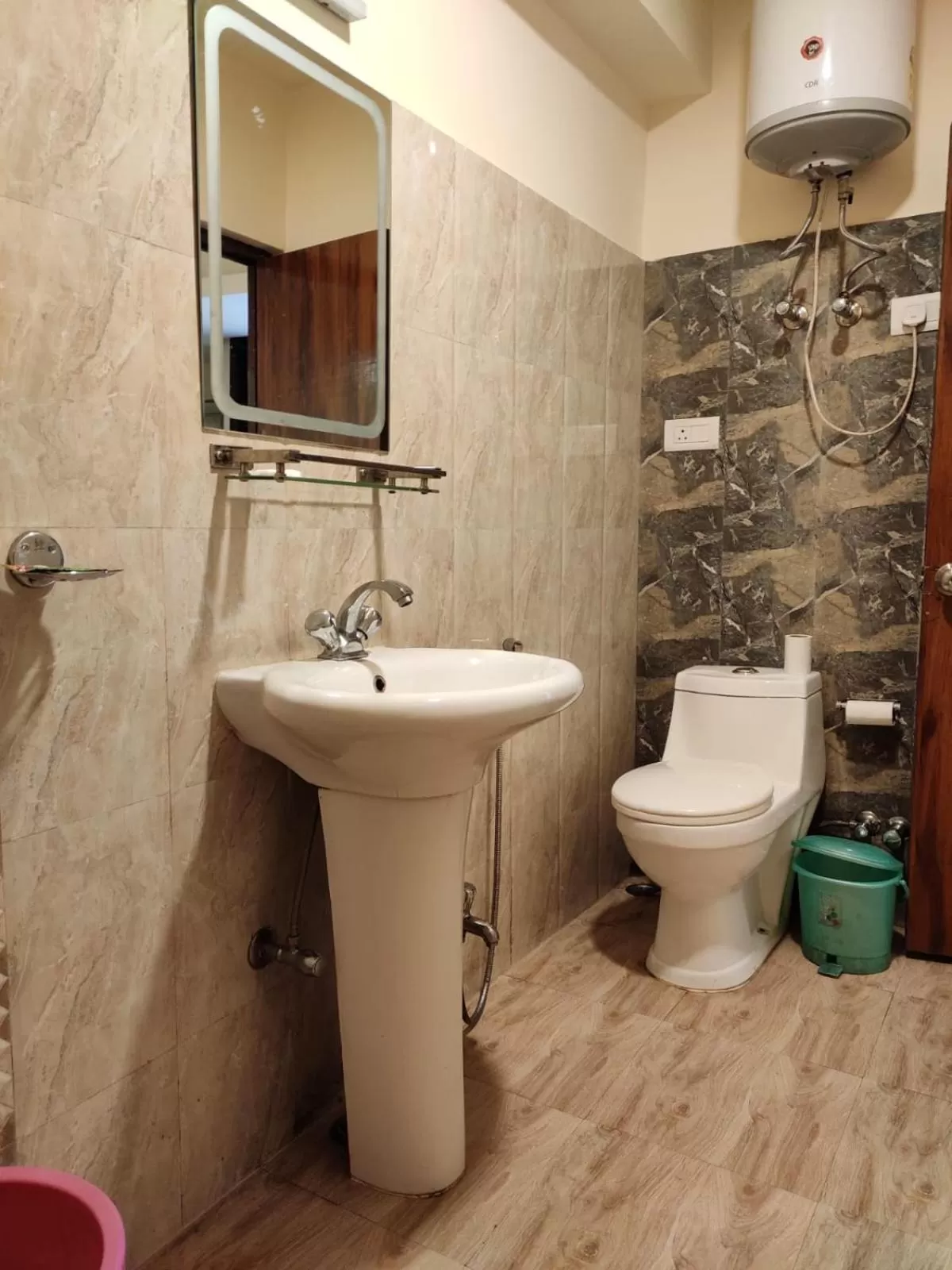 Bathroom in Hotel The Narayani Continental