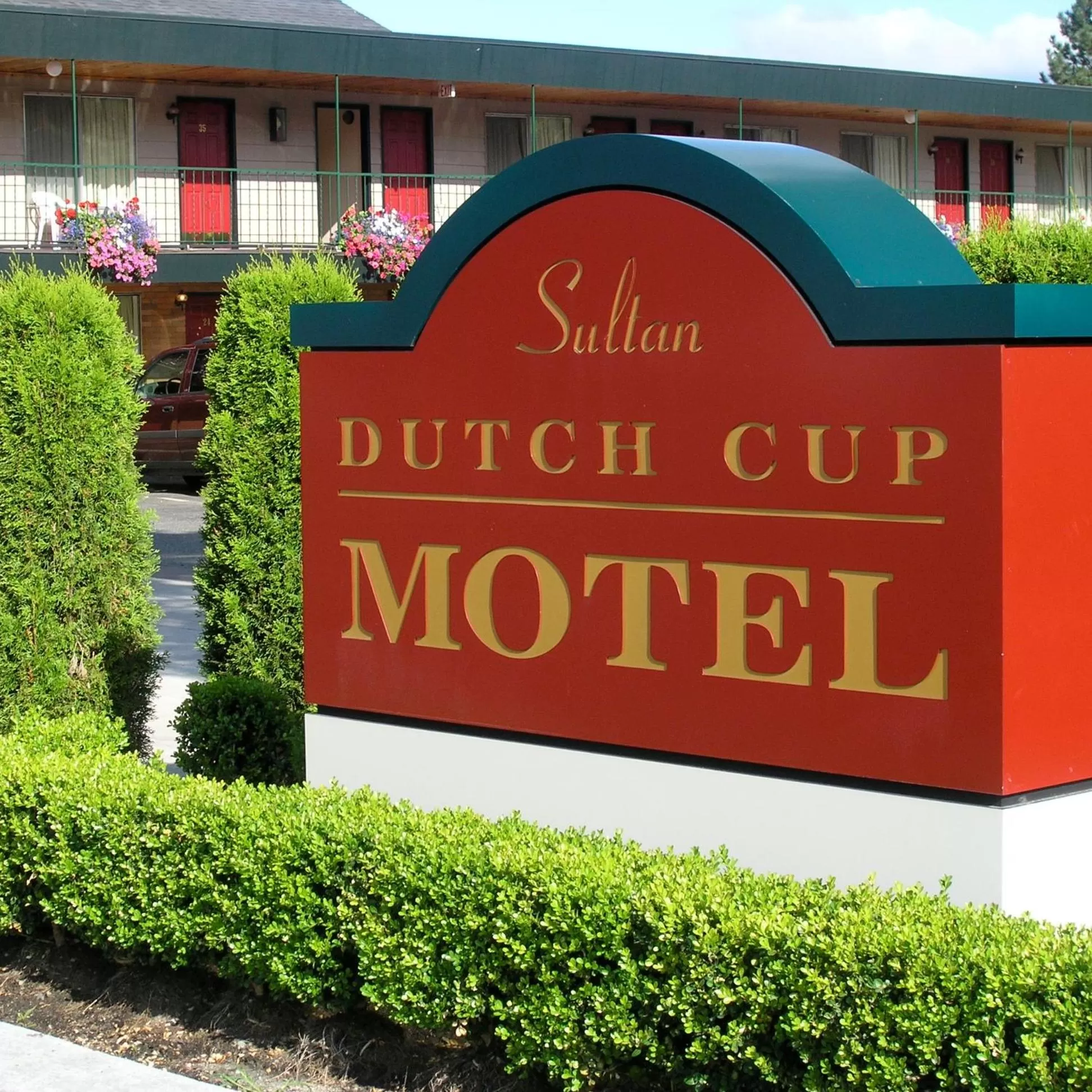 Property logo or sign in Dutch Cup Motel
