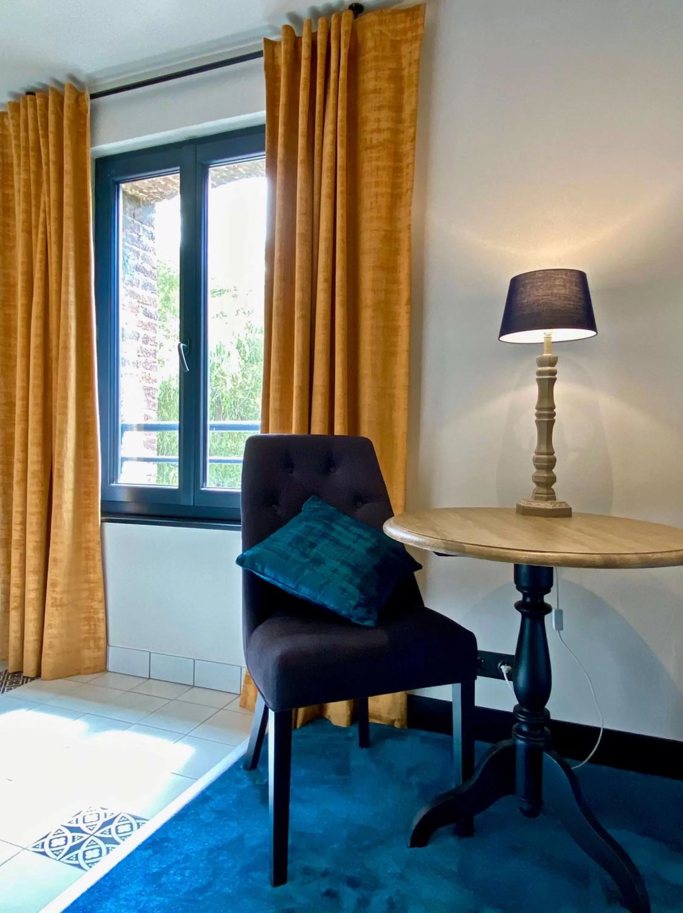 Seating area in Le Moulin Fouret