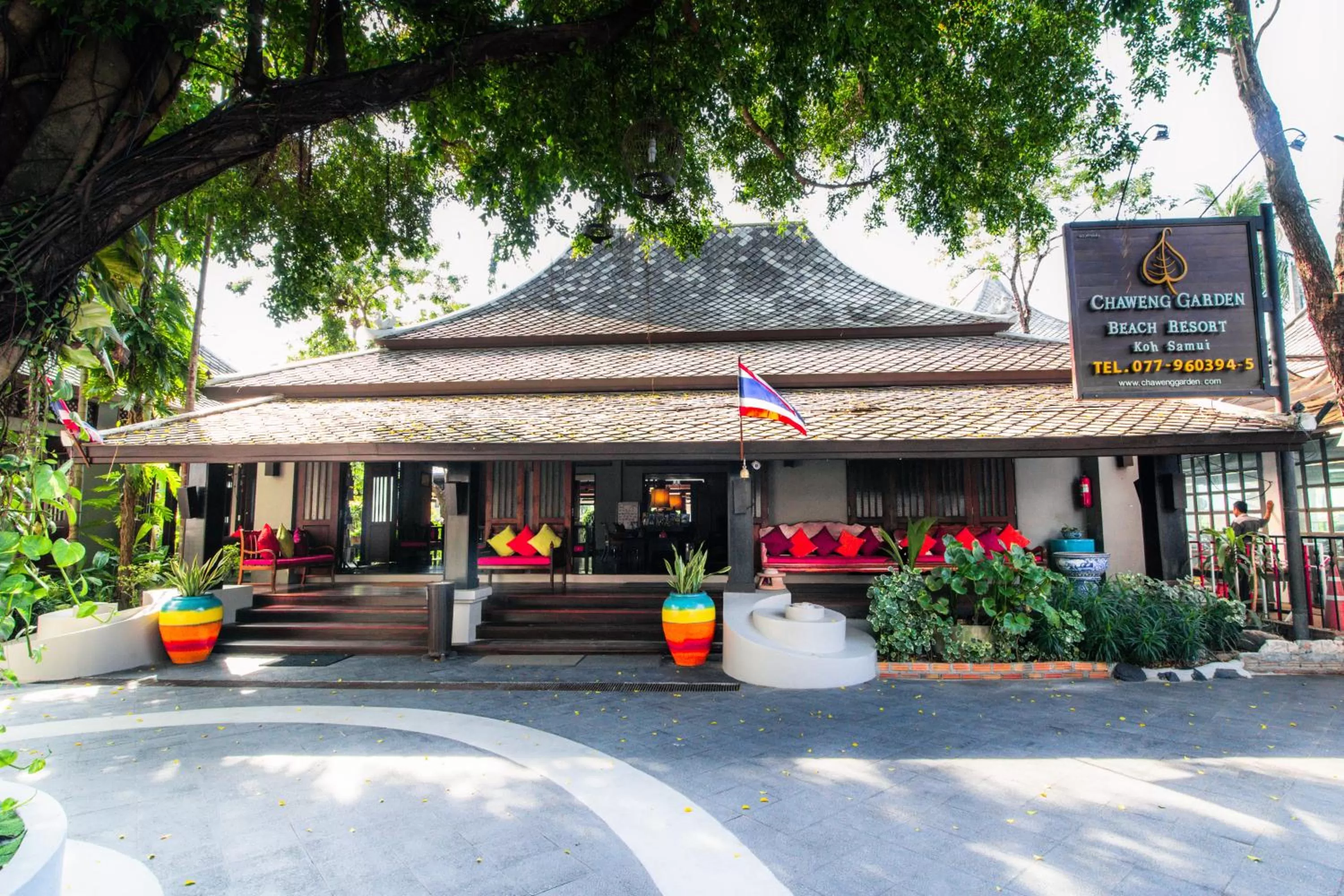 Facade/entrance in Chaweng Garden Beach Resort - SHA Plus