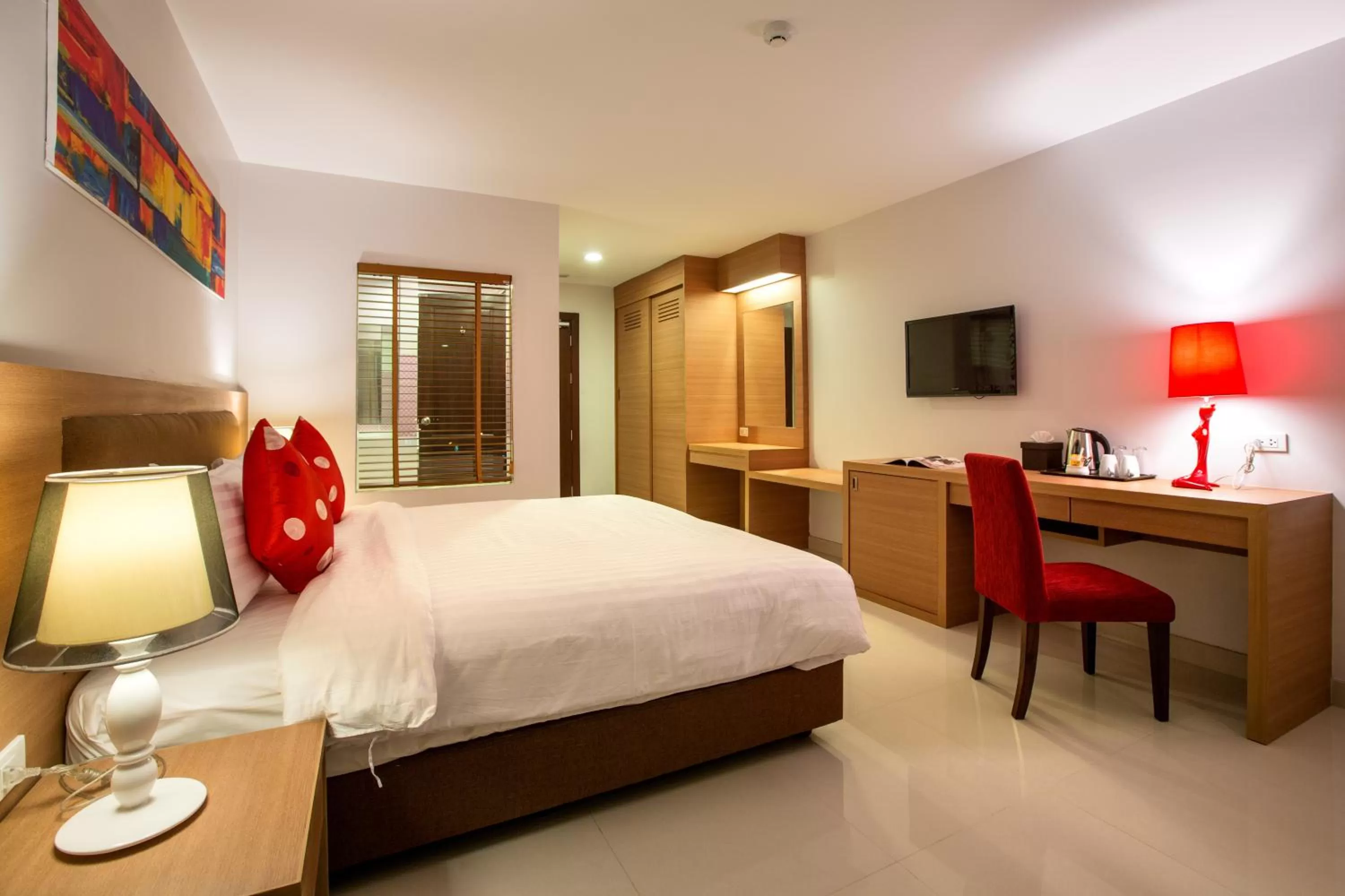Bed in Riche Hua Hin Hotel - SHA Plus