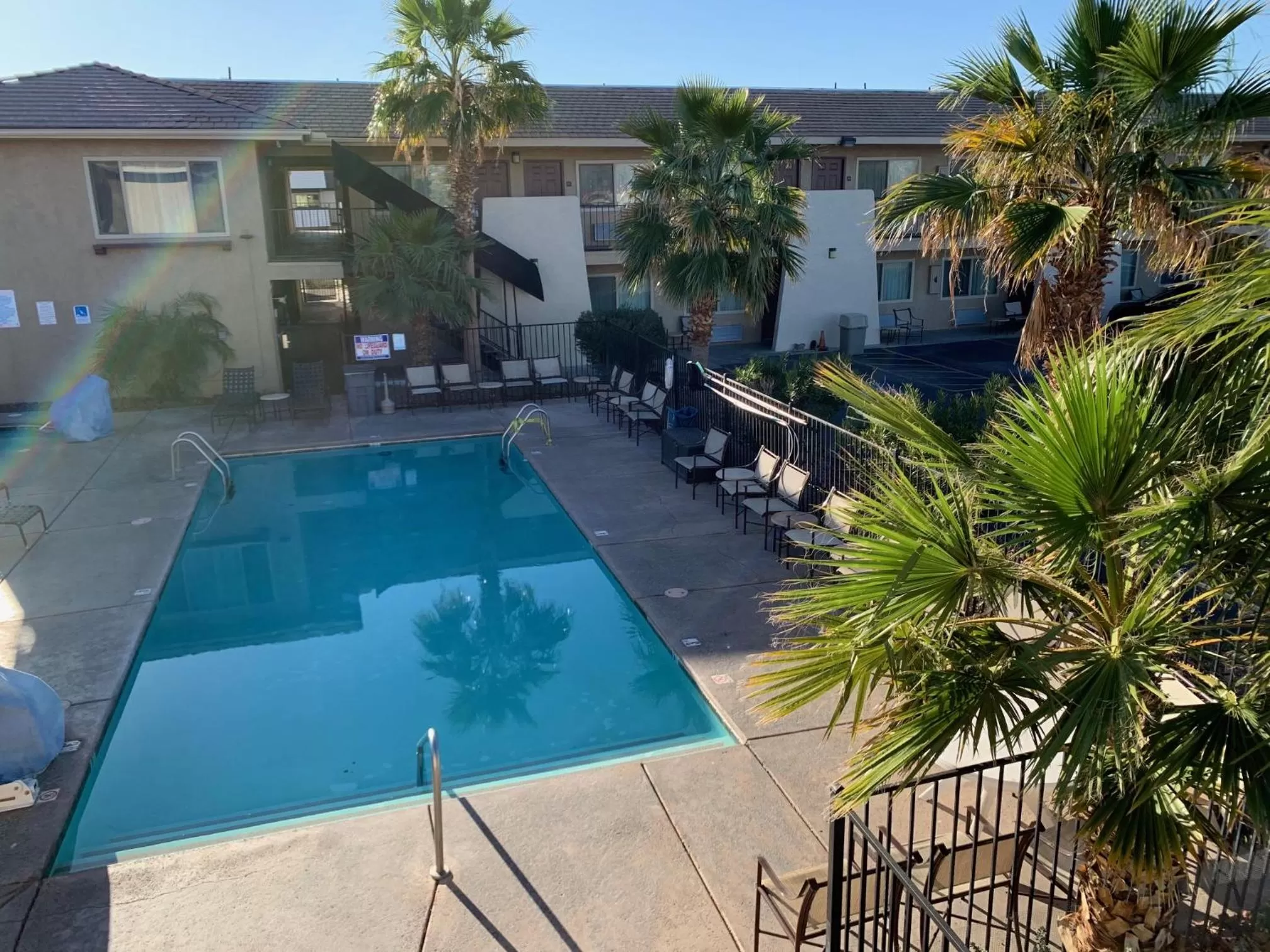 Pool view in Days Inn by Wyndham Lake Havasu
