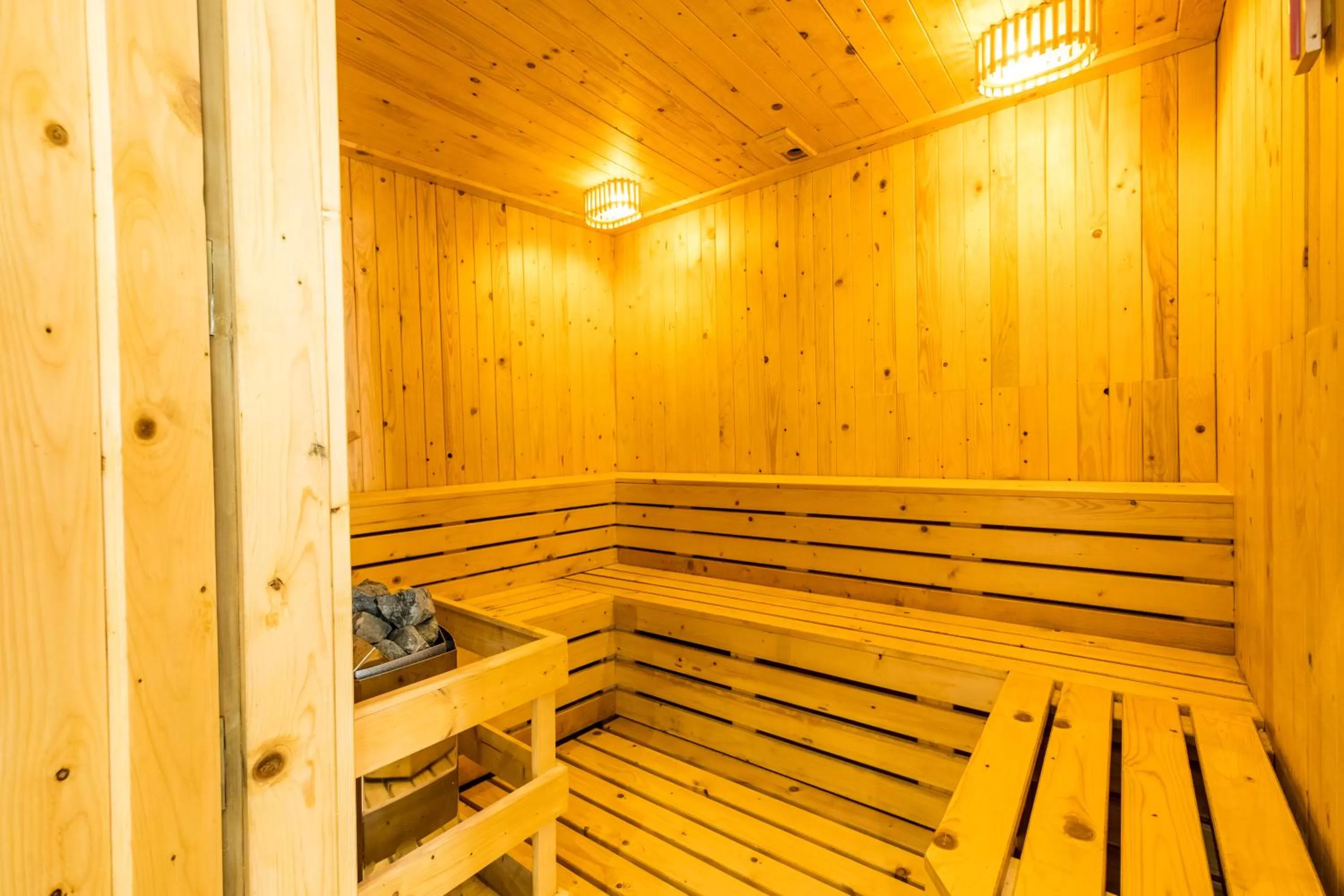 Sauna in P Plus Hotel
