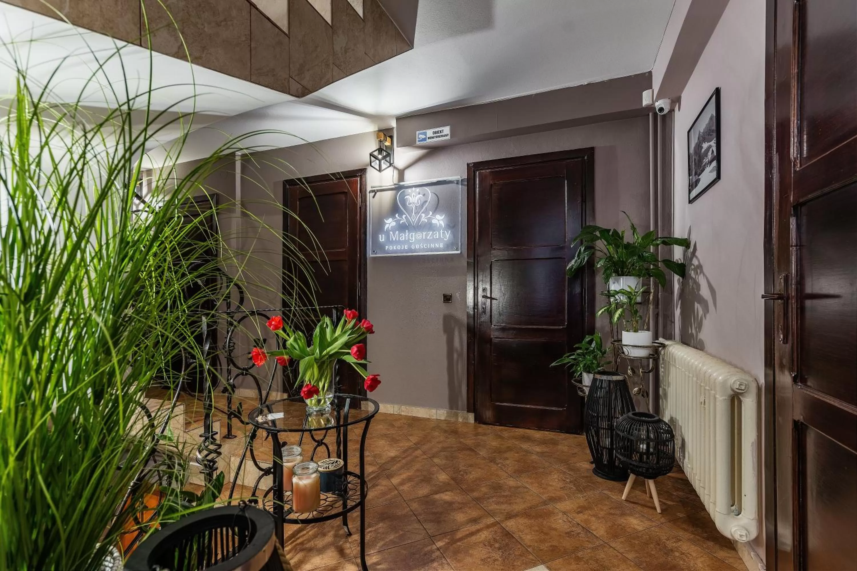 Lobby or reception in Pokoje Gościnne U Małgorzaty Jacuzzi & Sauna