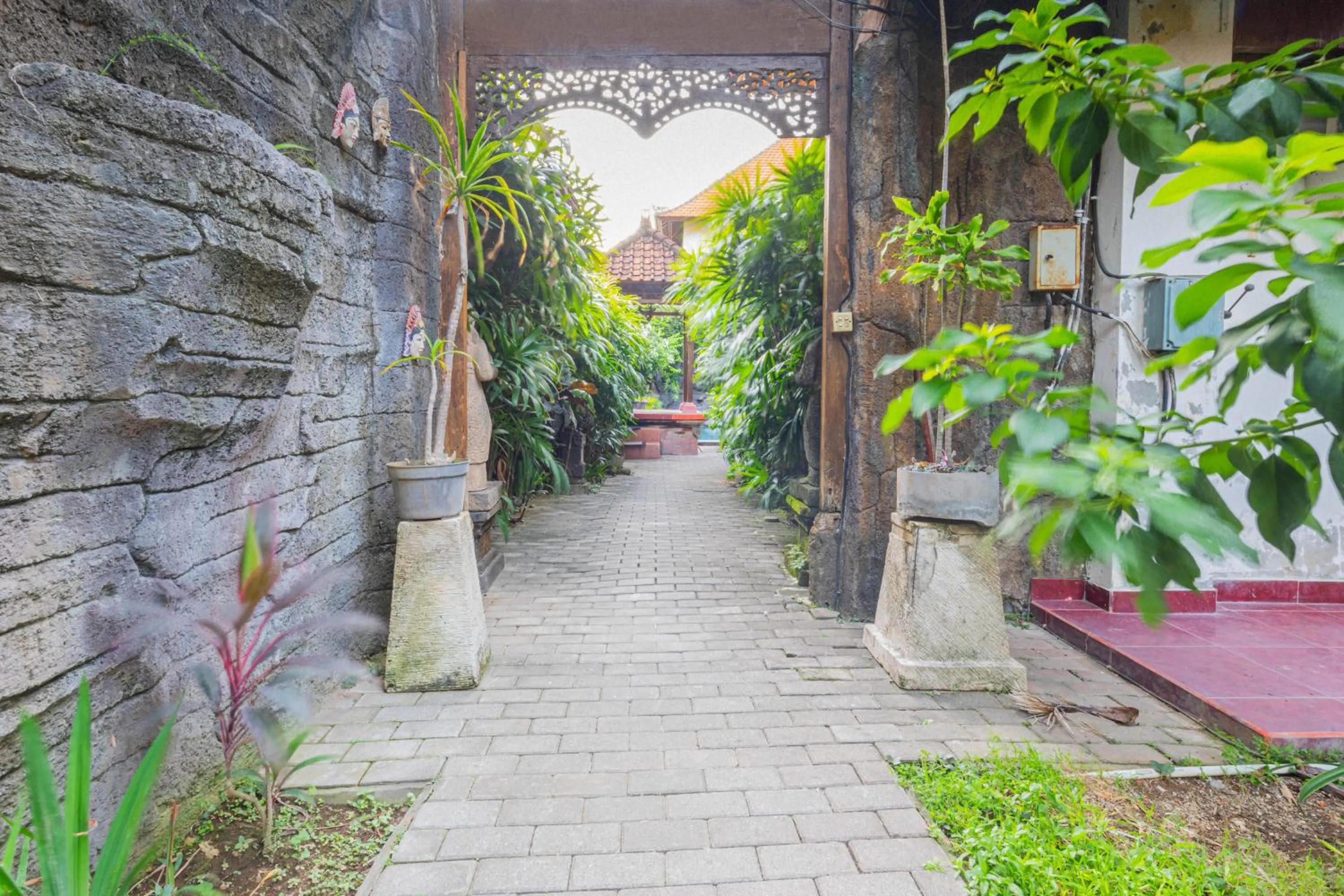 Garden in Puri Mango Guest House Sanur