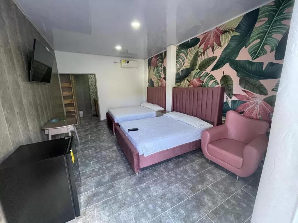 Bed in Apartamentos Isla Tropical