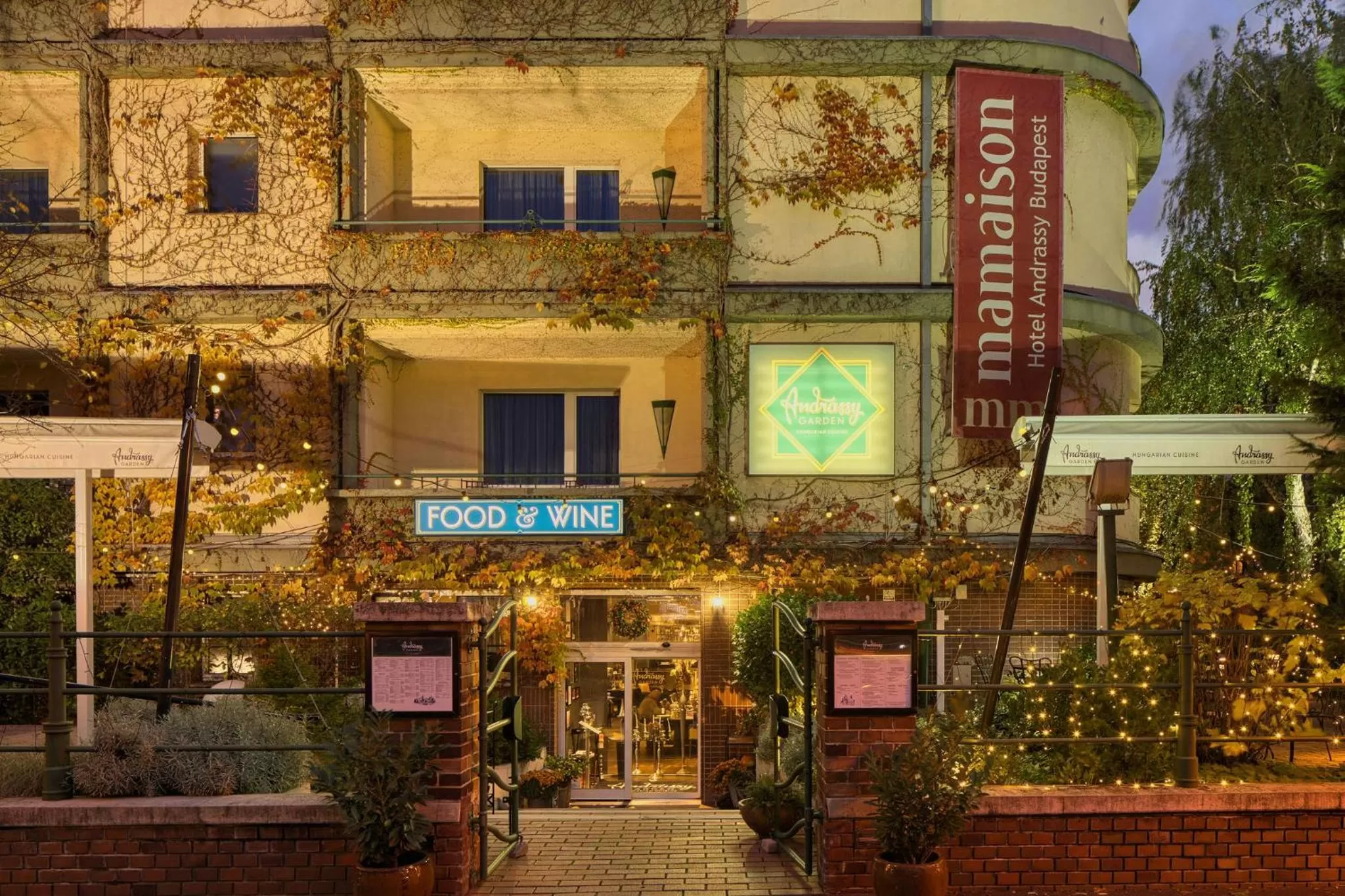 Property building in Mamaison Hotel Andrassy Budapest