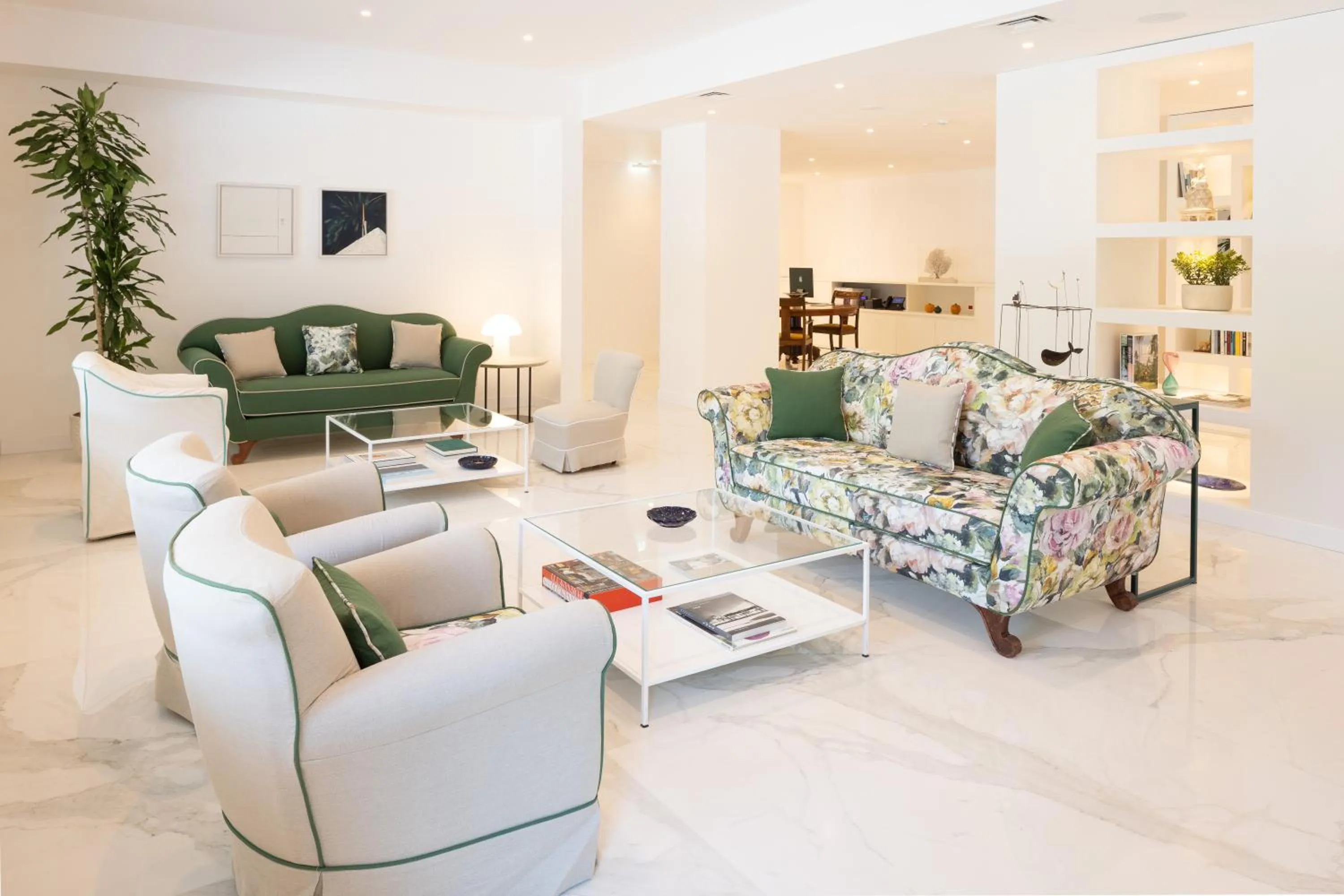 Lobby or reception in Hotel Morfeo