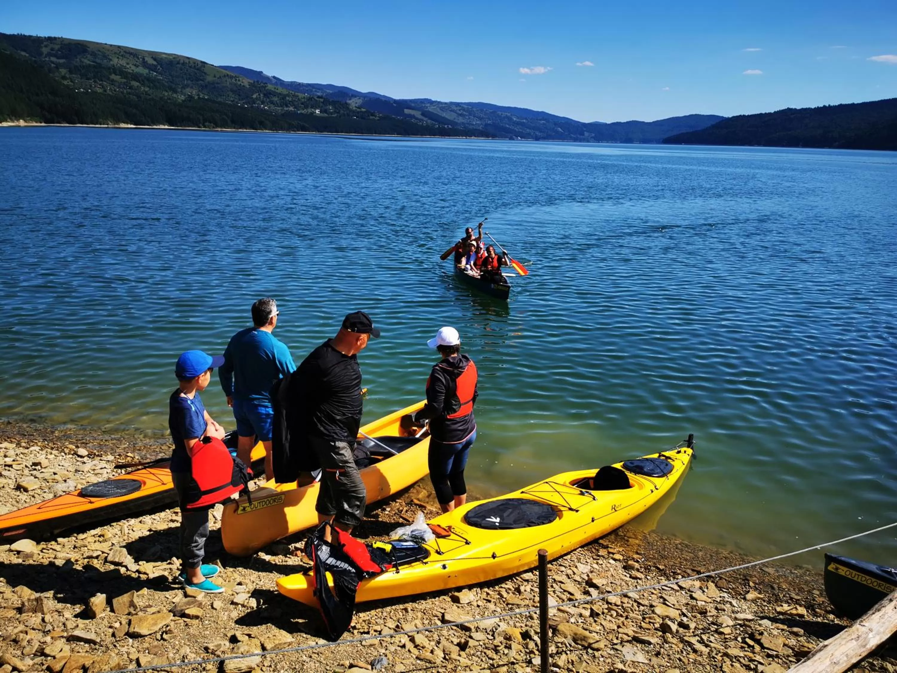 Lake view in Gradinile Romane