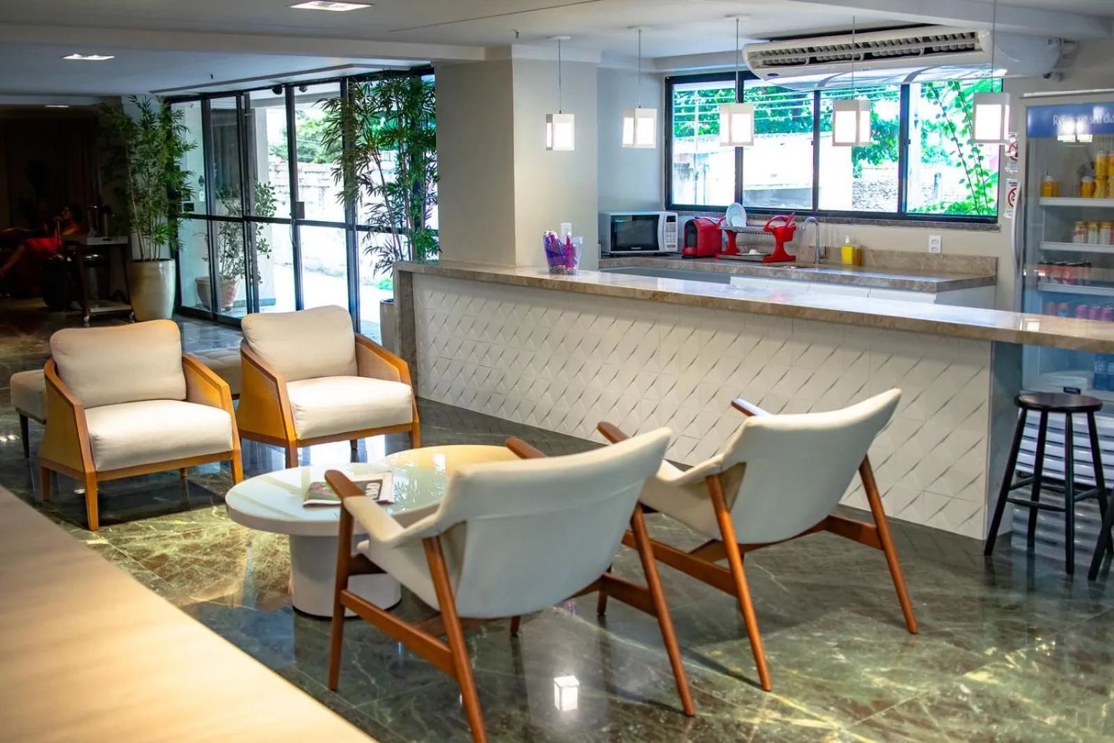 Lobby or reception in Rede Andrade Casa Blanca