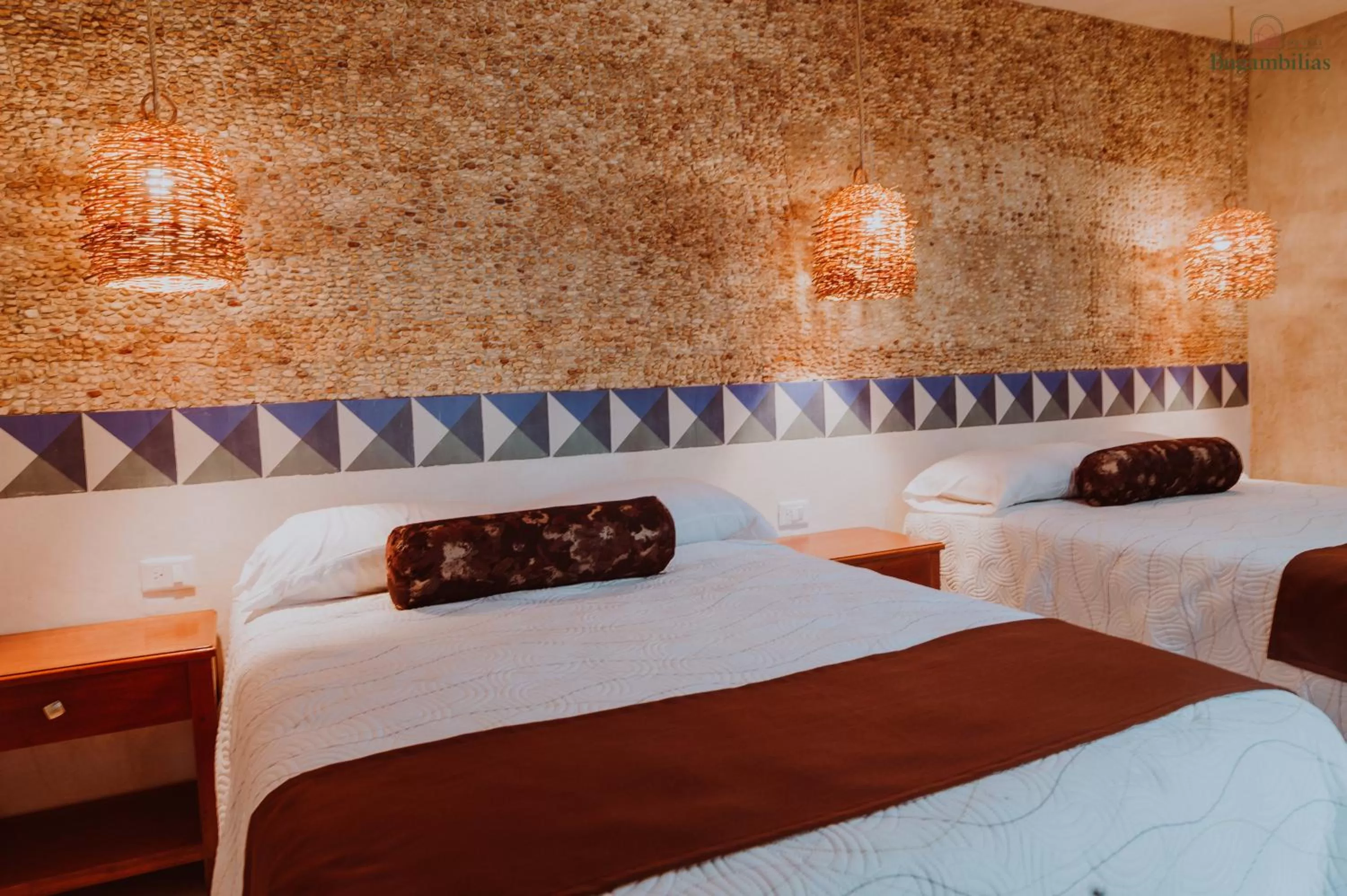 Bedroom in Hotel Boutique Bugambilias