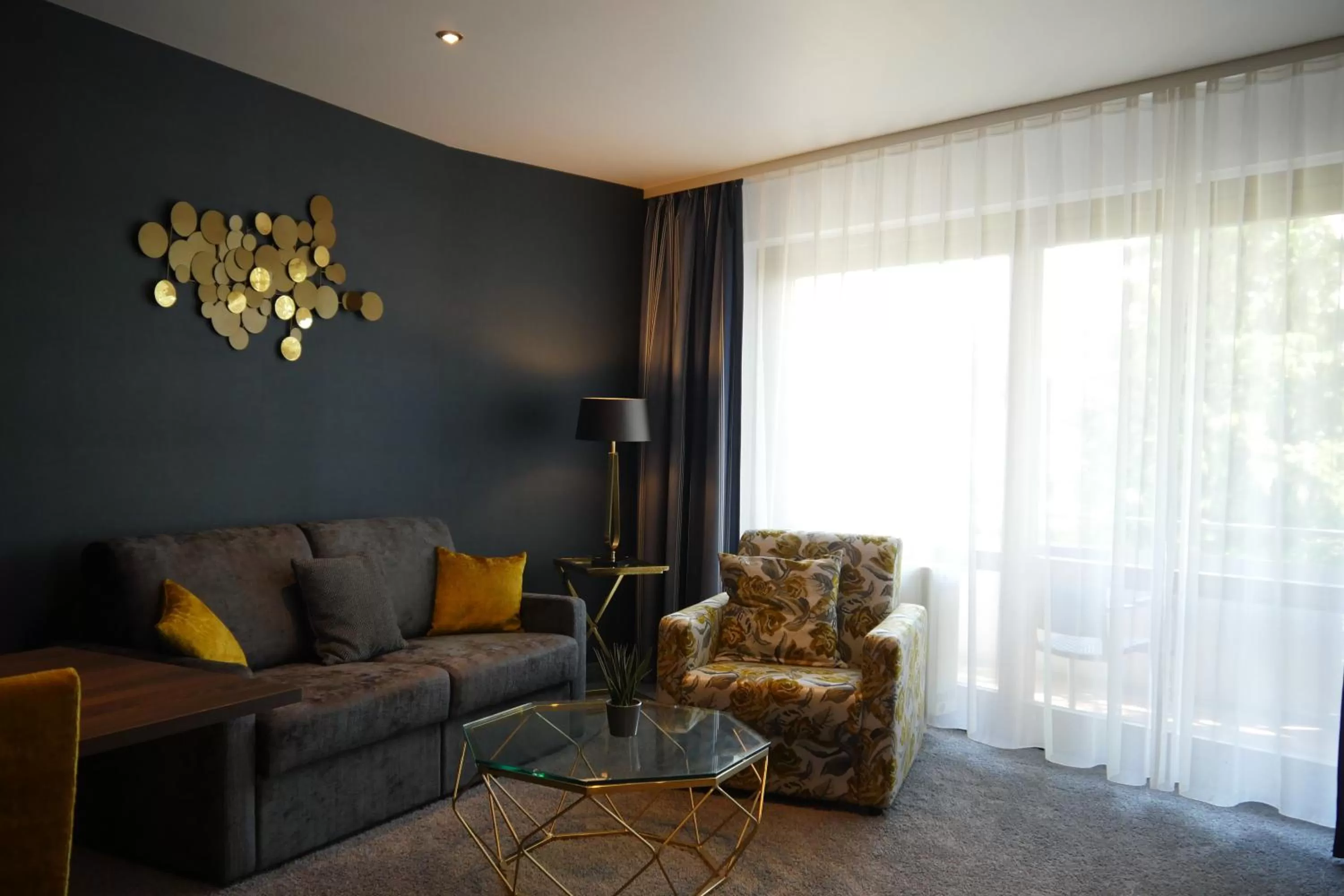 Living room in NaturKulturHotel Stumpf